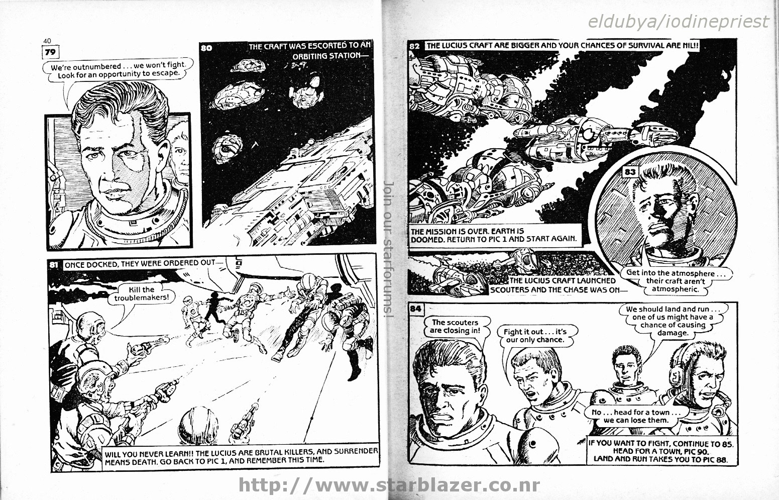 Read online Starblazer comic -  Issue #150 - 22