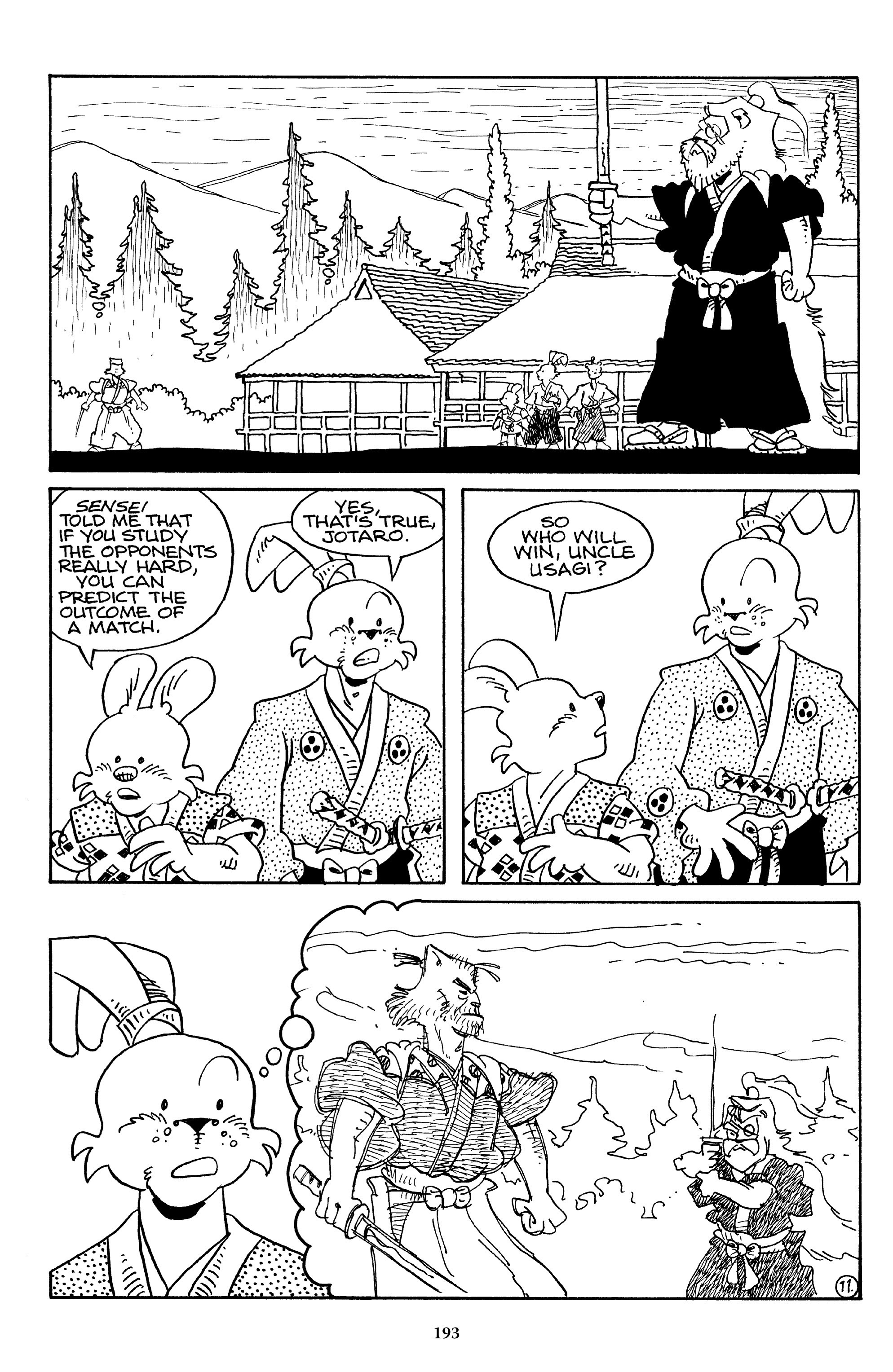 Read online The Usagi Yojimbo Saga comic -  Issue # TPB 4 - 192