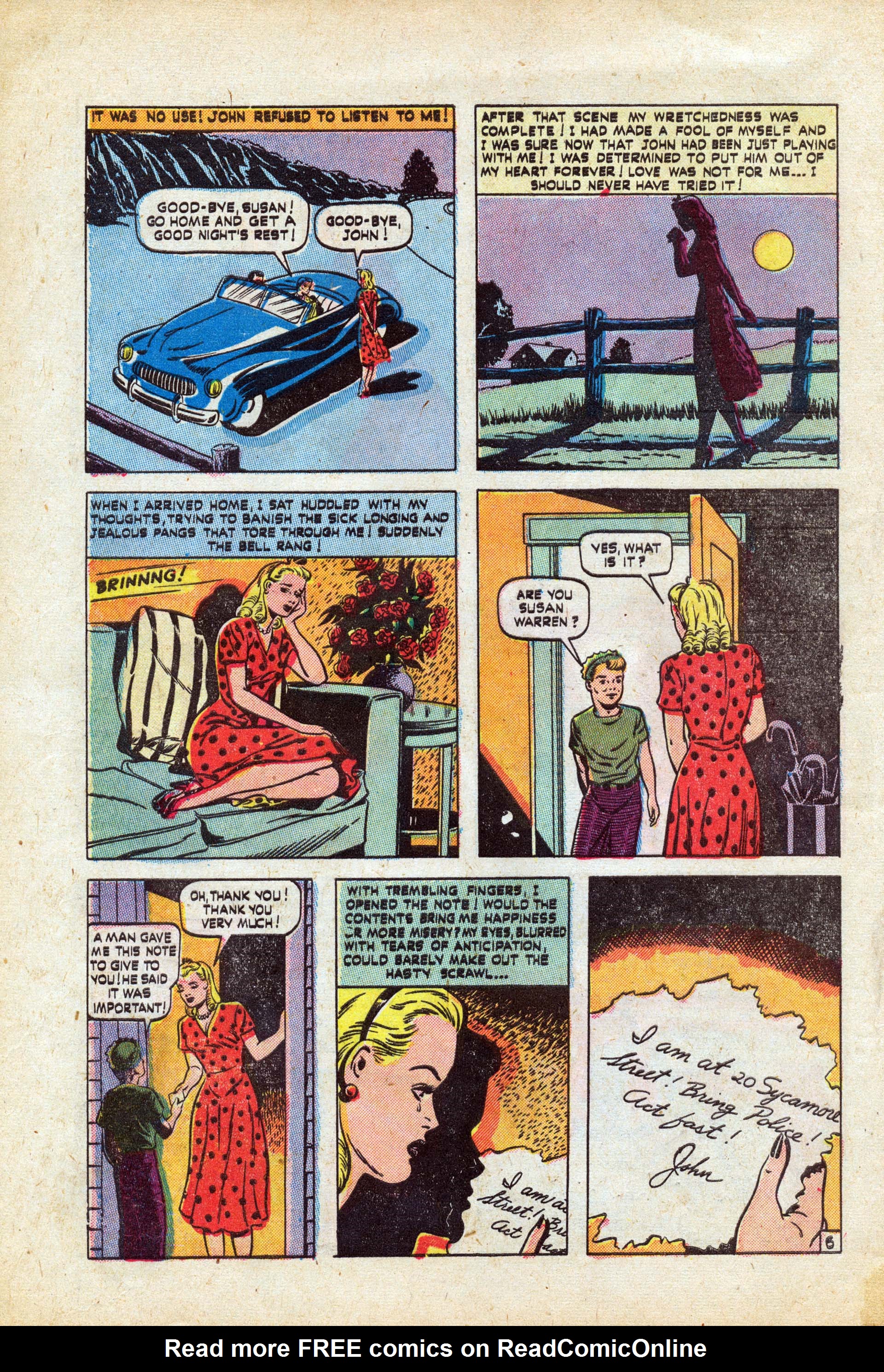 Read online Romance Diary comic -  Issue #2 - 8