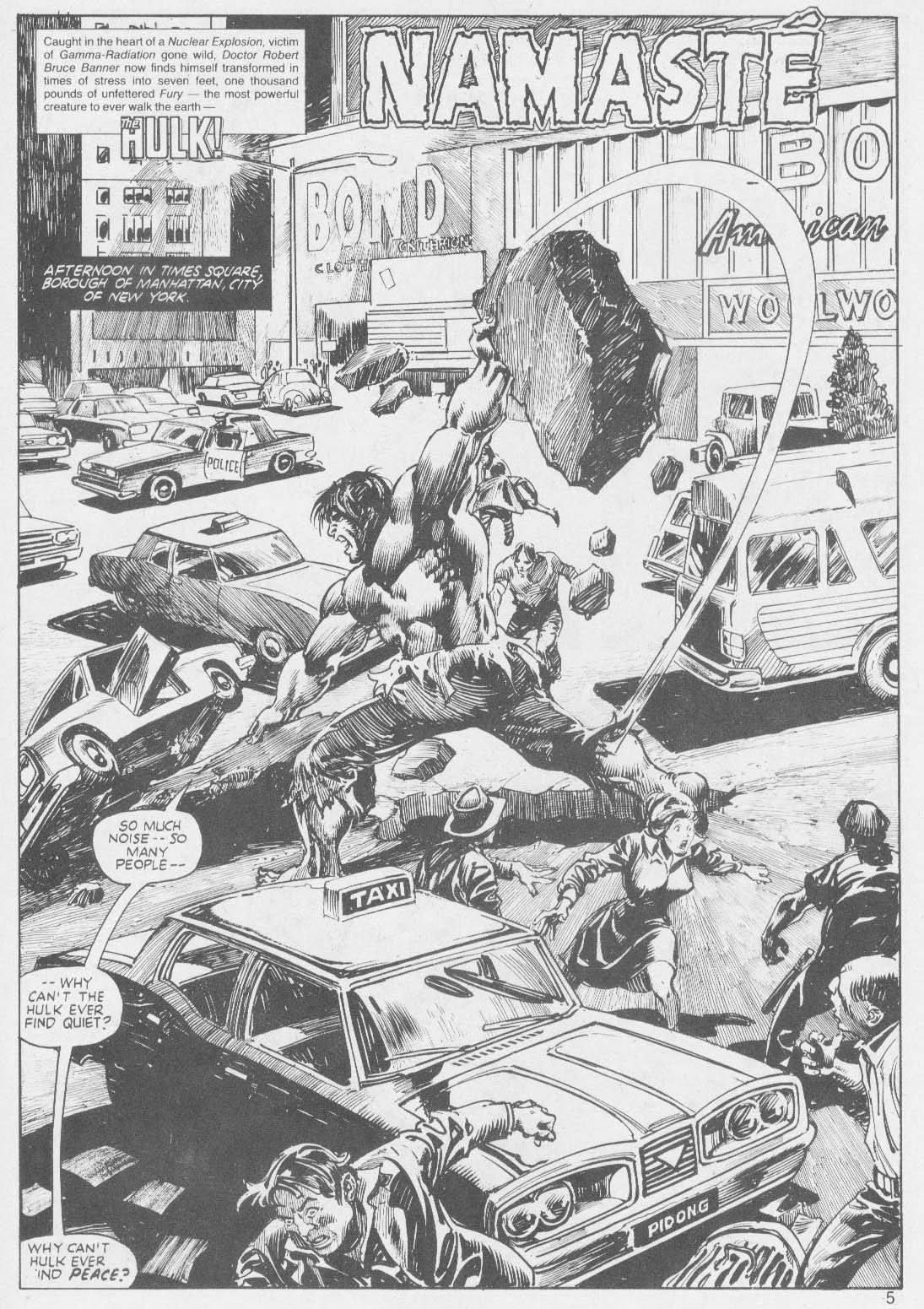 Read online Hulk (1978) comic -  Issue #26 - 5