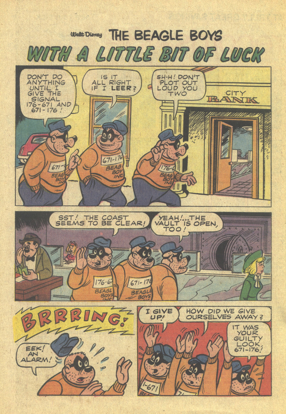 Read online Walt Disney THE BEAGLE BOYS comic -  Issue #12 - 20