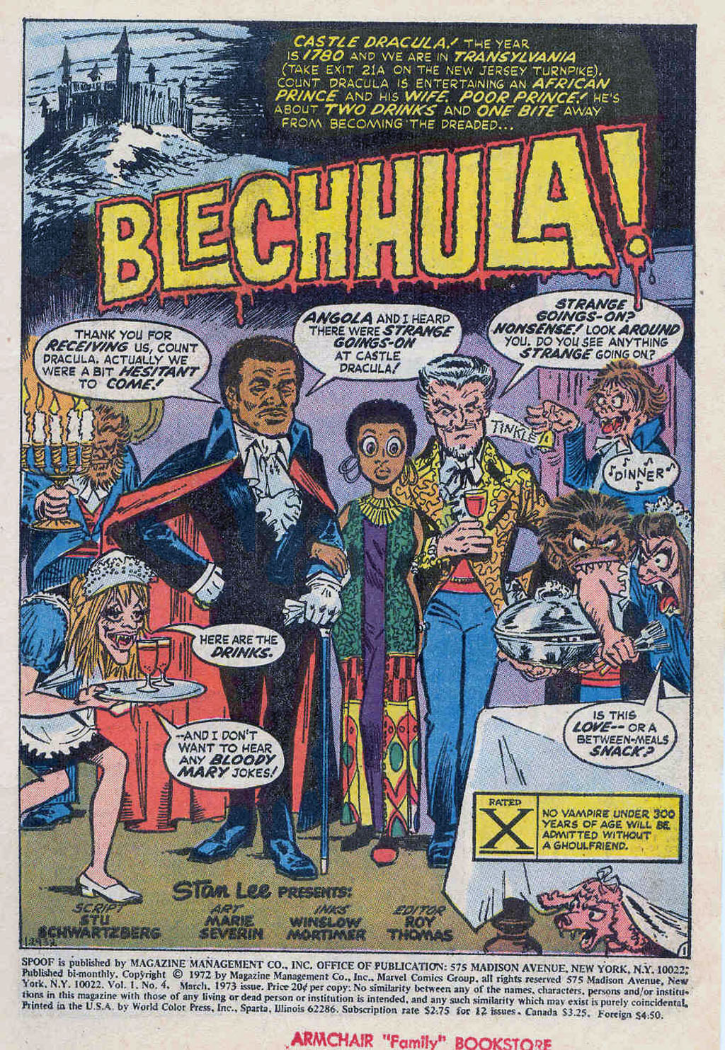 Read online Spoof comic -  Issue #4 - 2