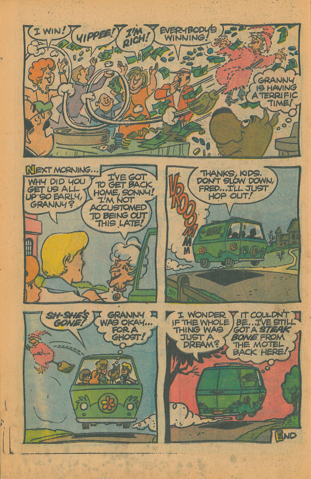 Read online Scooby Doo, Where Are You? (1975) comic -  Issue #5 - 32