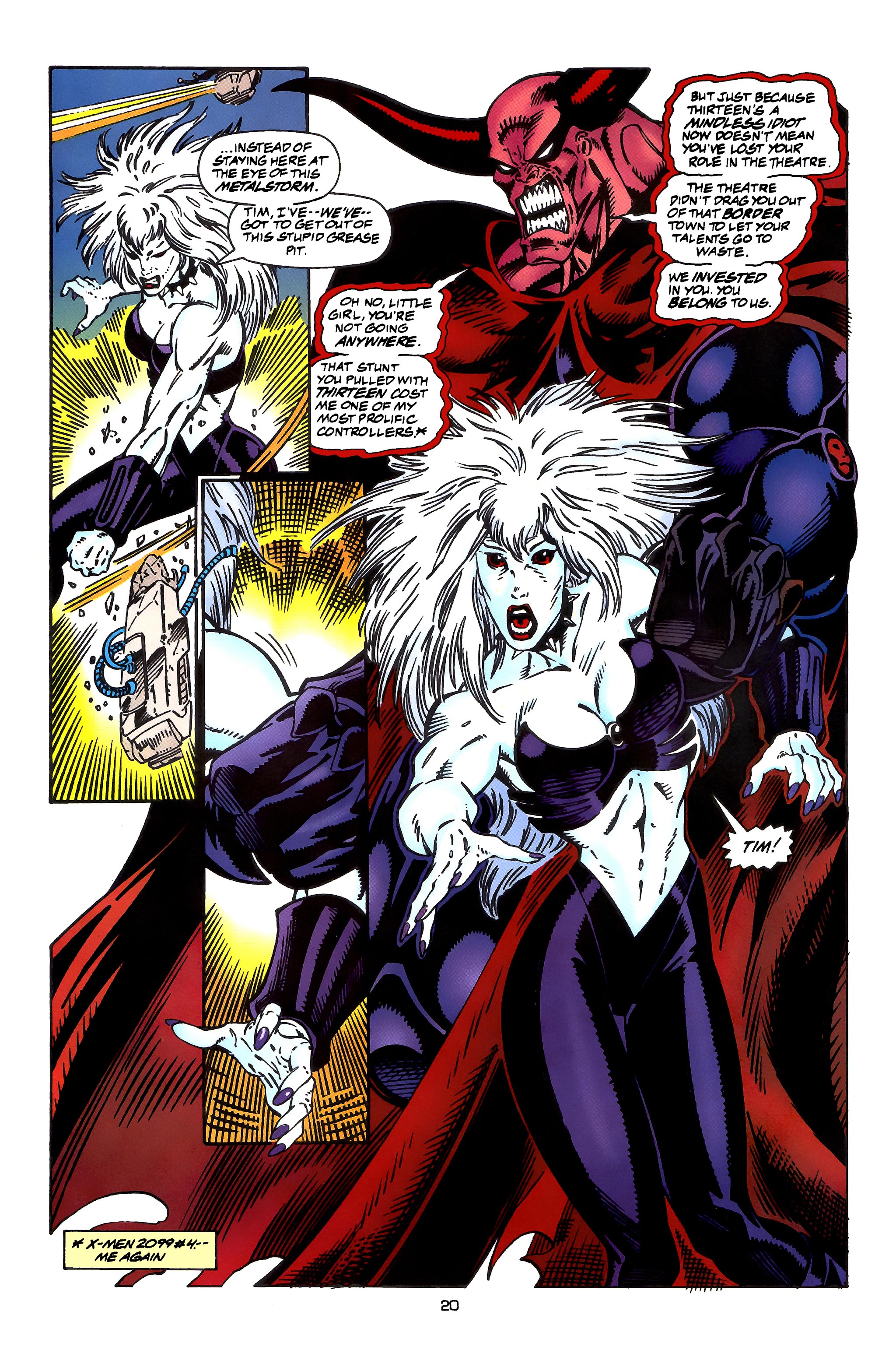 Read online X-Men 2099 comic -  Issue #13 - 17