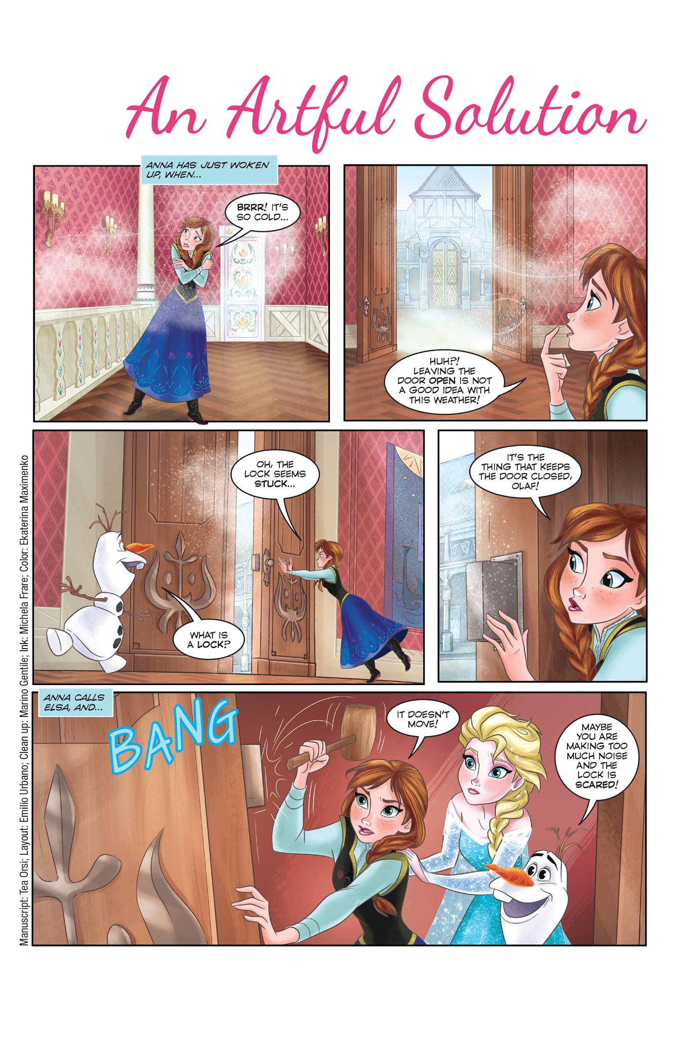 Read online Disney Frozen comic -  Issue #5 - 17
