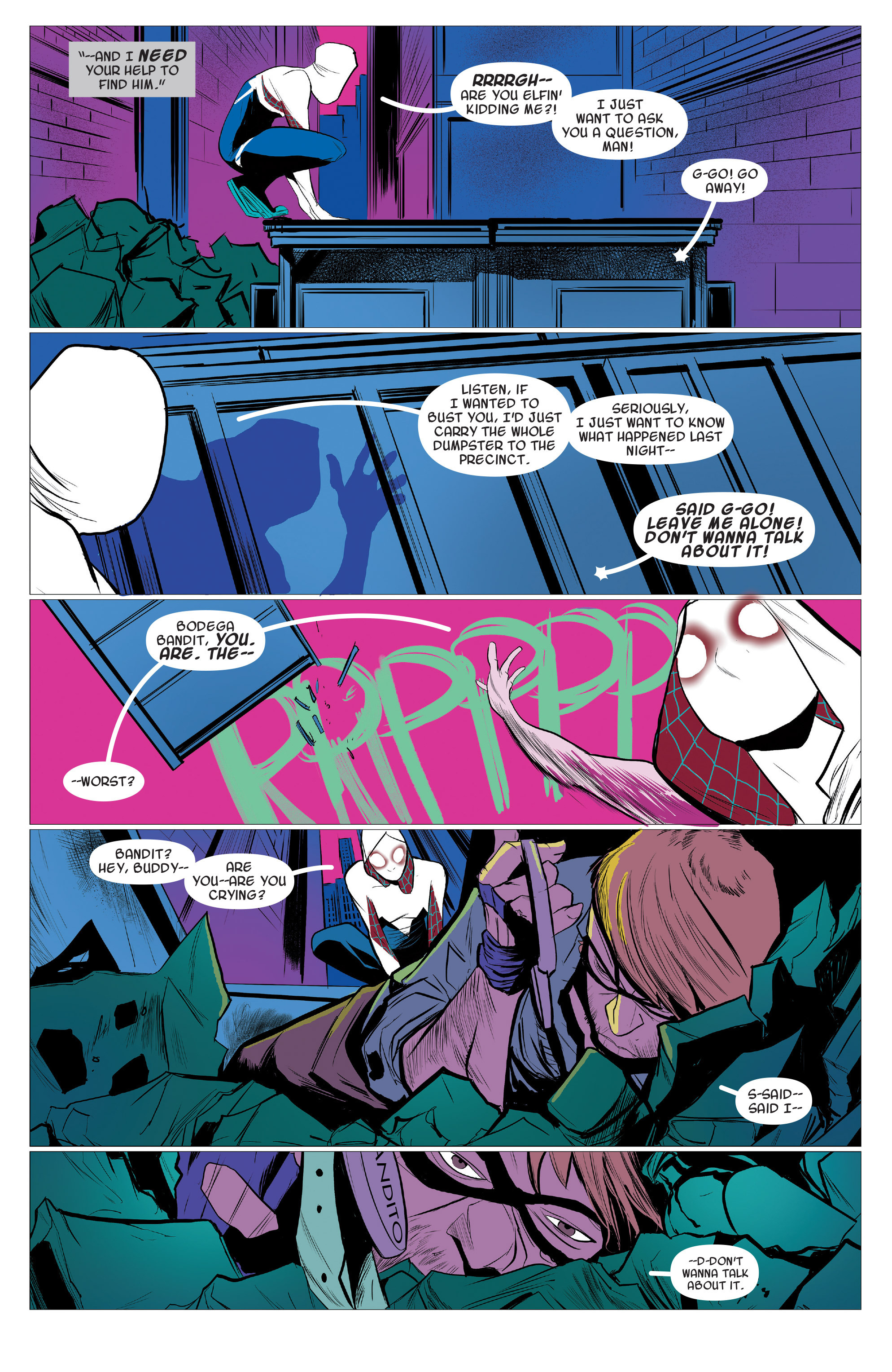 Read online Spider-Gwen [II] comic -  Issue #1 - 12