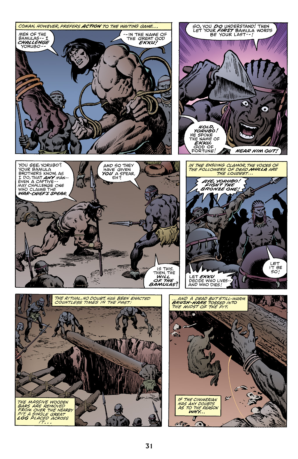 Read online The Chronicles of Conan comic -  Issue # TPB 13 (Part 1) - 32