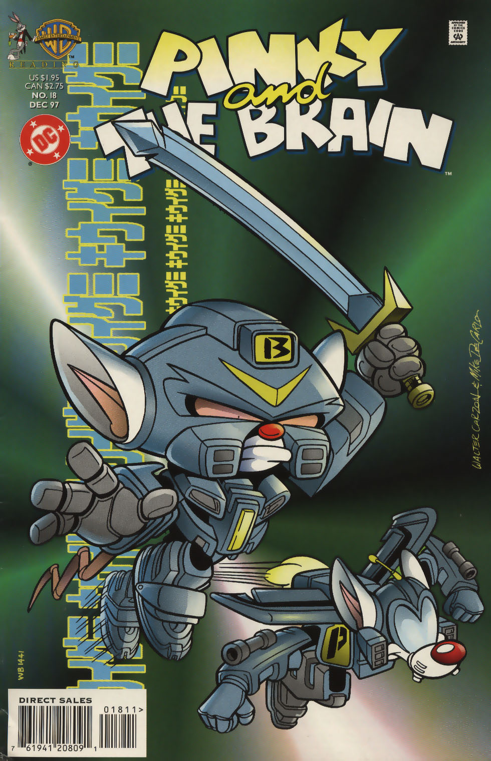 Read online Pinky and The Brain comic -  Issue #18 - 1