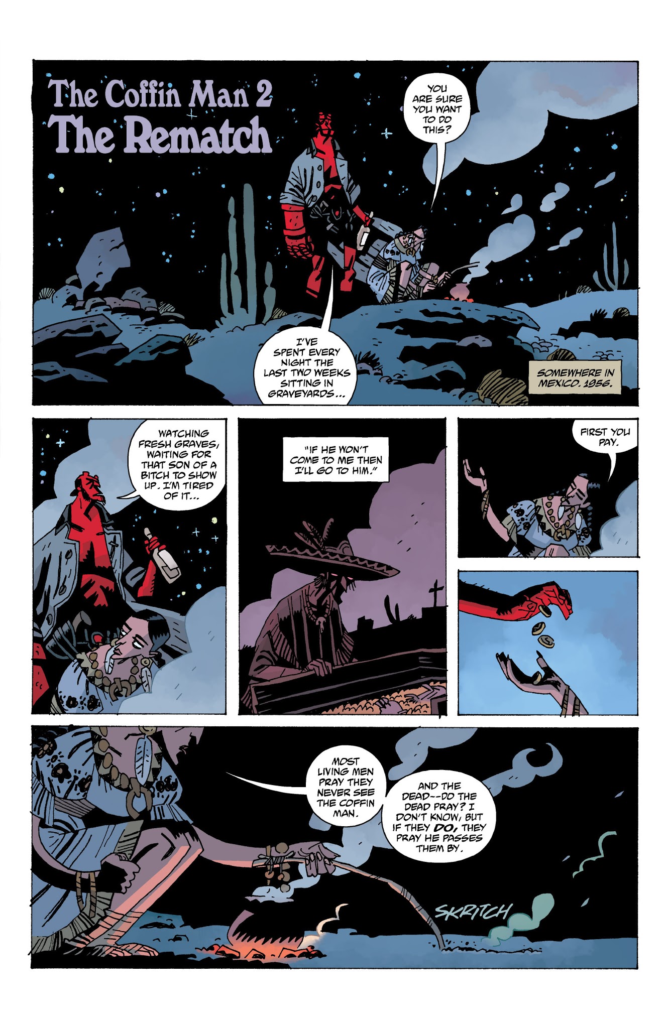 Read online Hellboy In Mexico comic -  Issue # TPB - 75