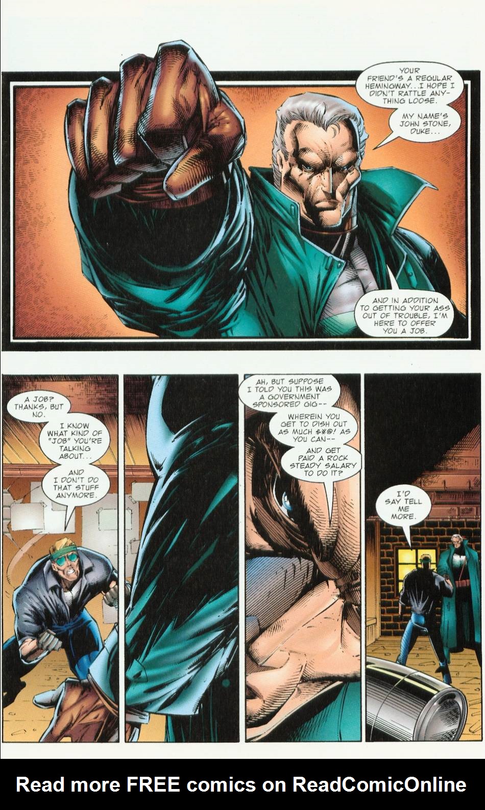 Read online Operation Knightstrike comic -  Issue #1 - 15