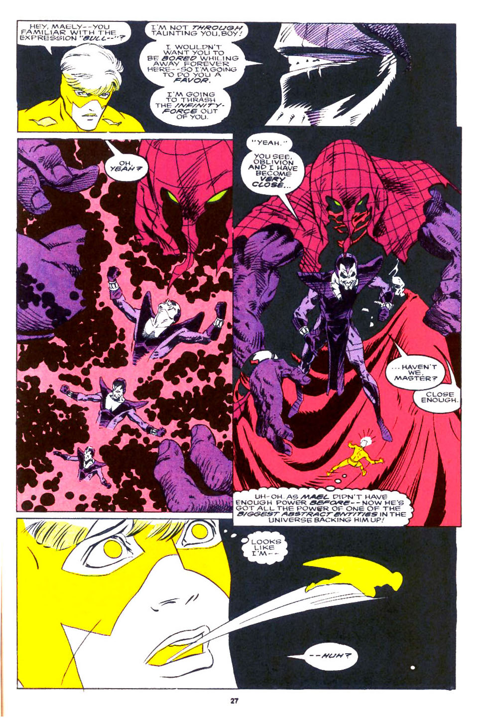 Read online Quasar comic -  Issue #25 - 23