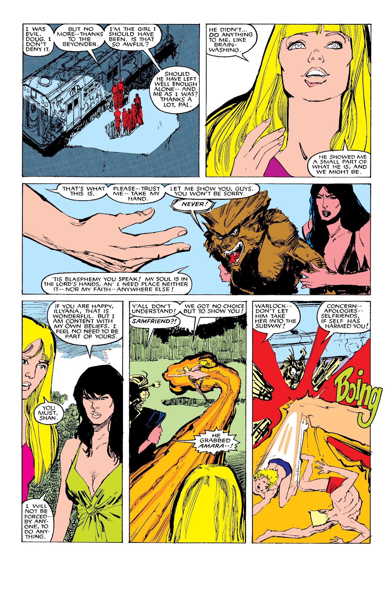 Read online New Mutants Classic comic -  Issue # TPB 5 - 158