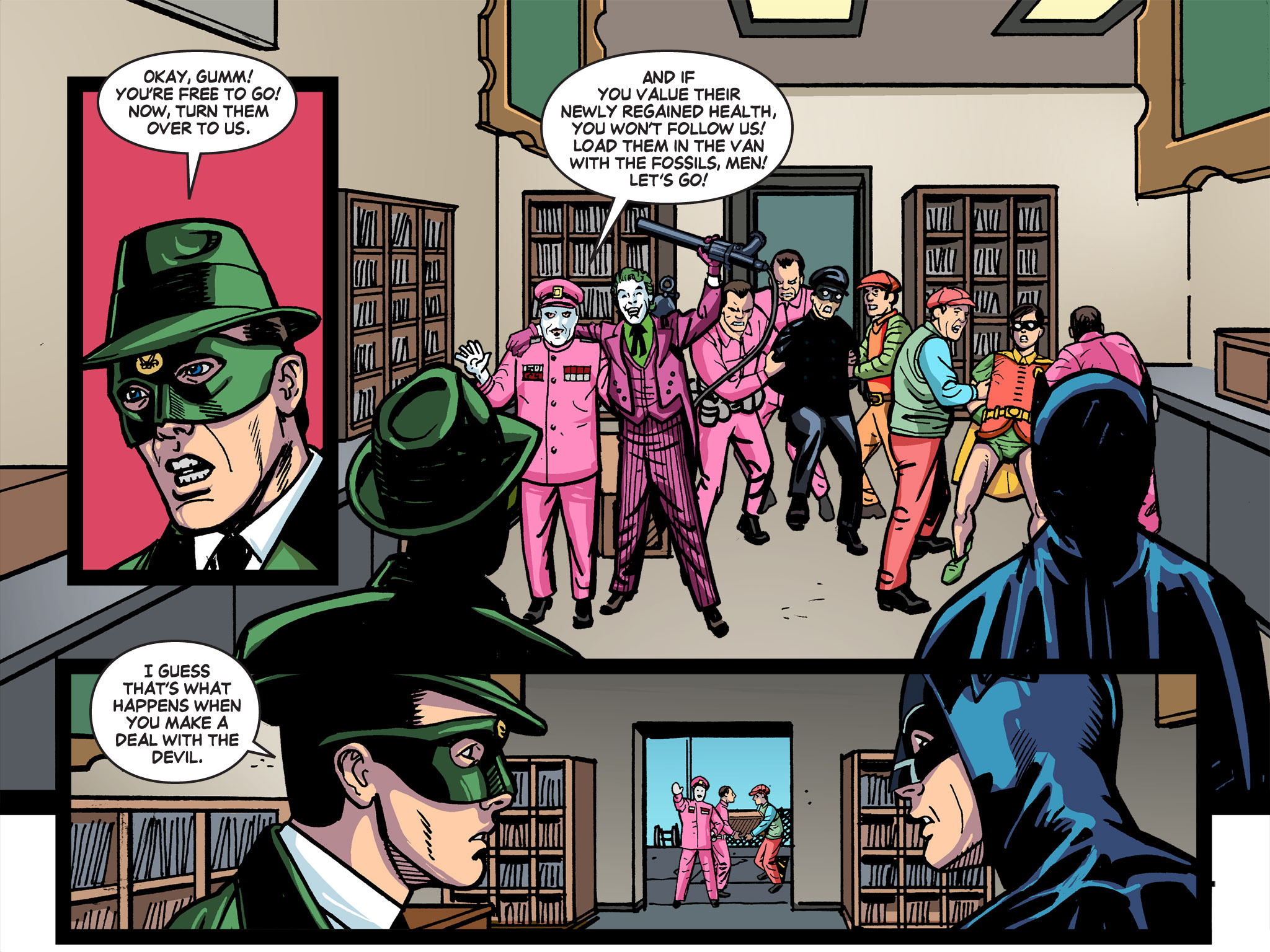 Read online Batman '66 Meets the Green Hornet [II] comic -  Issue #5 - 23