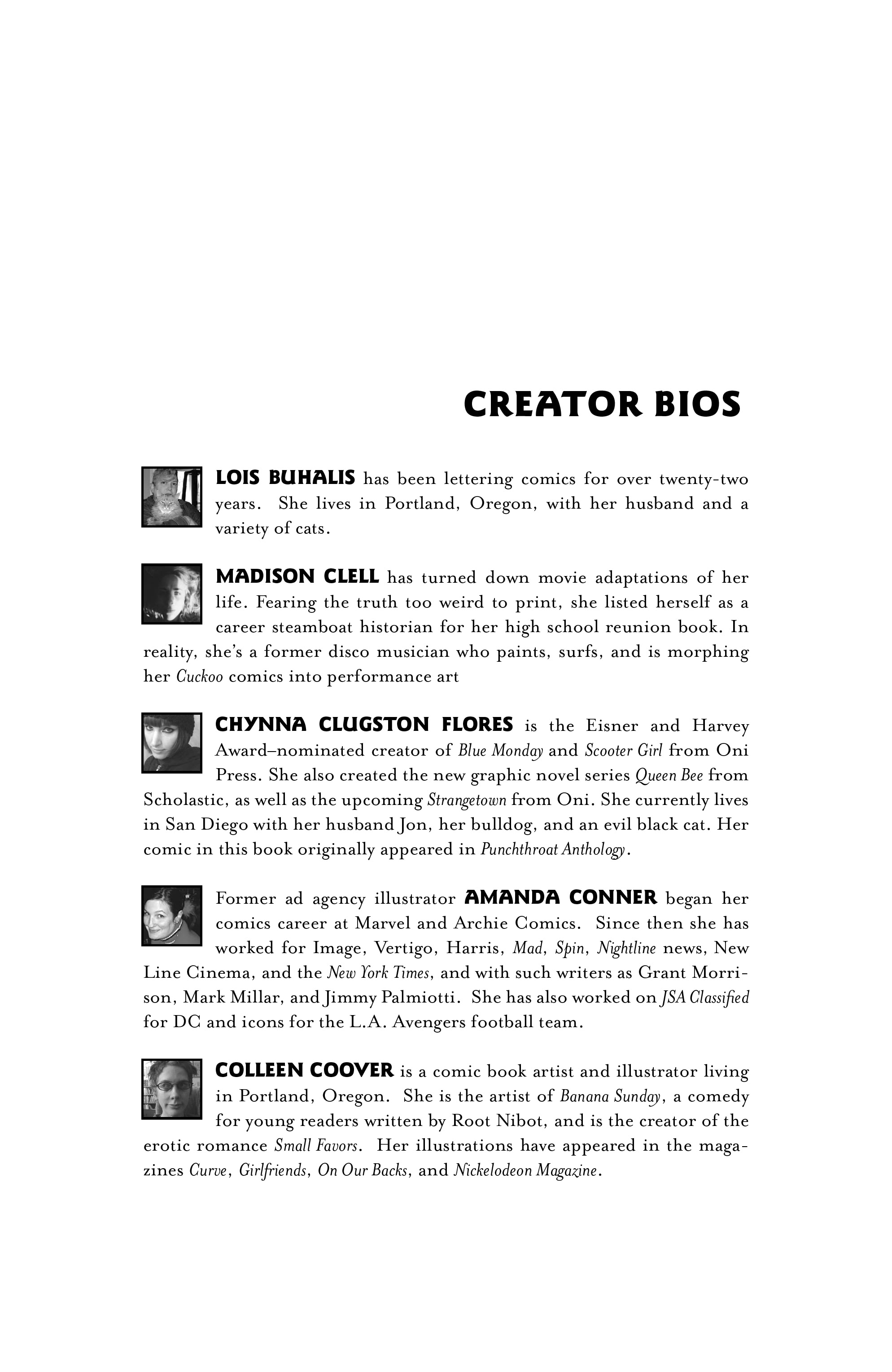 Read online Drawing Lines: An Anthology of Women Cartoonists comic -  Issue # TPB - 99