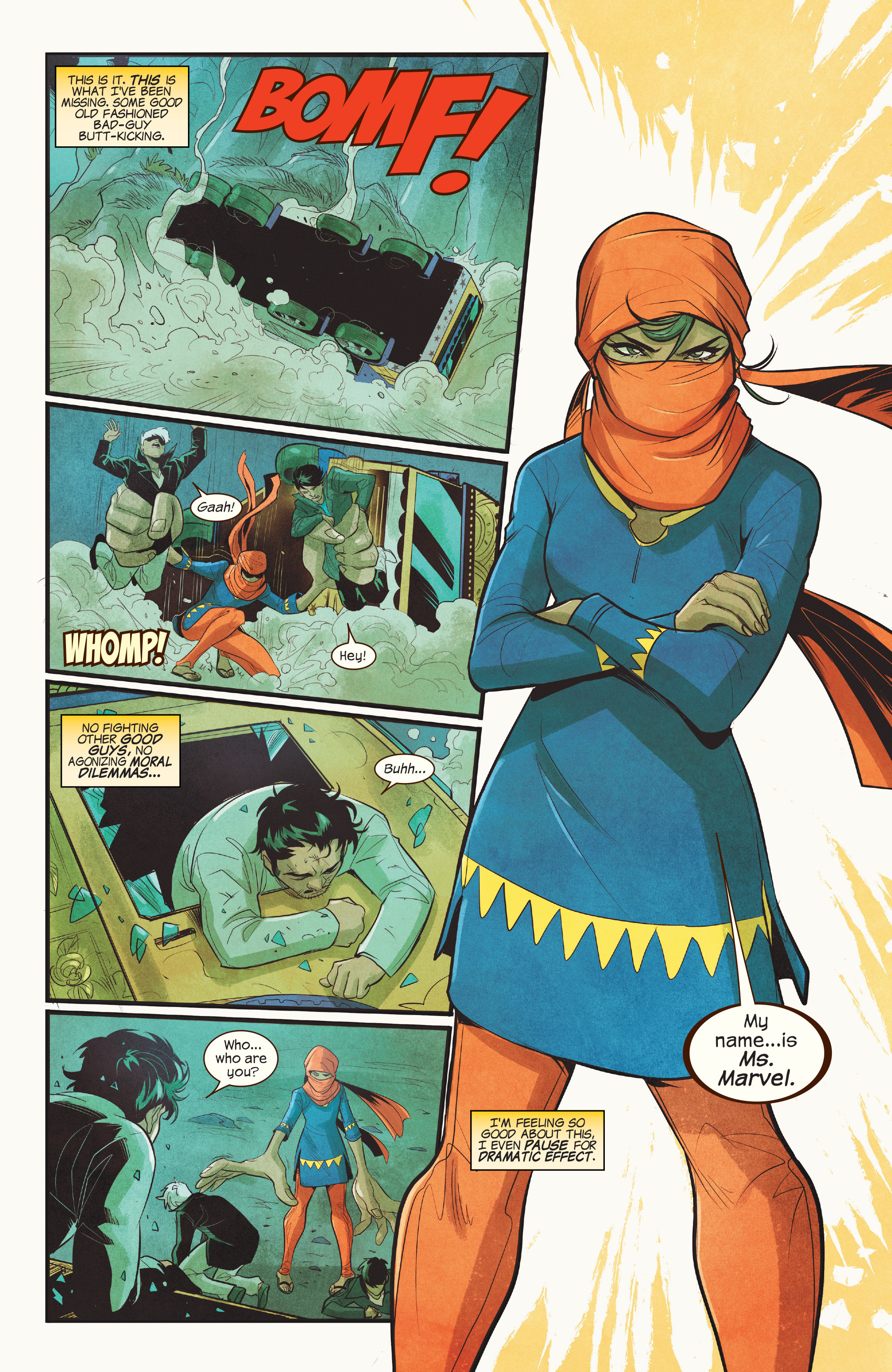 Read online Ms. Marvel (2016) comic -  Issue #12 - 19