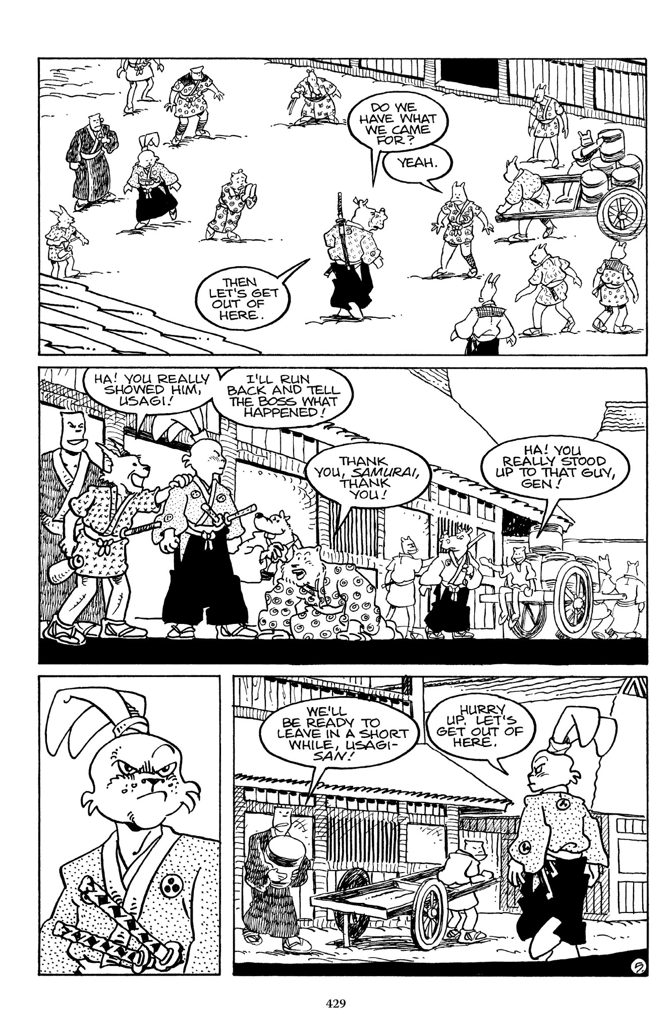 Read online The Usagi Yojimbo Saga comic -  Issue # TPB 3 - 425