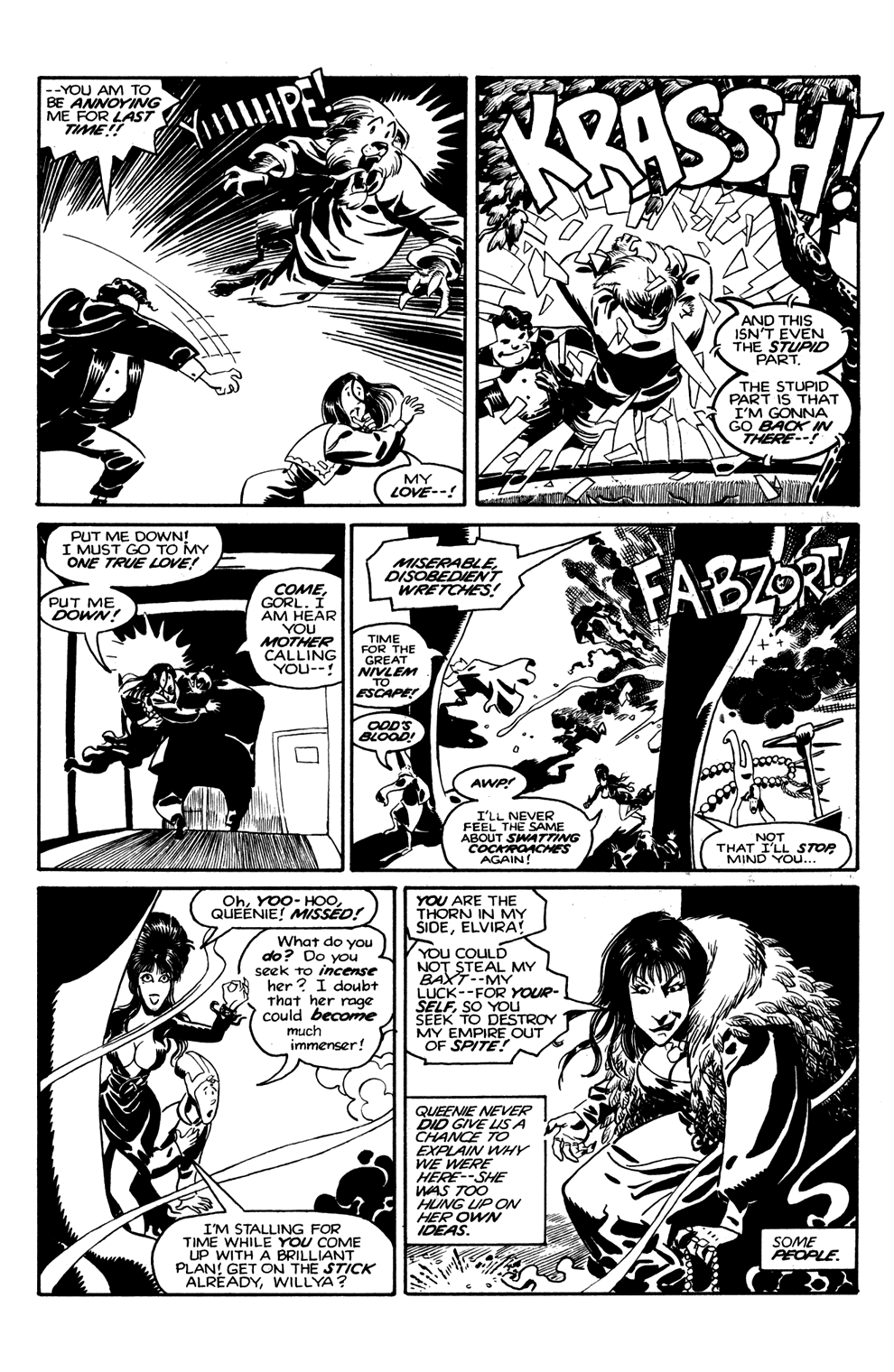 Read online Elvira, Mistress of the Dark comic -  Issue #3 - 10