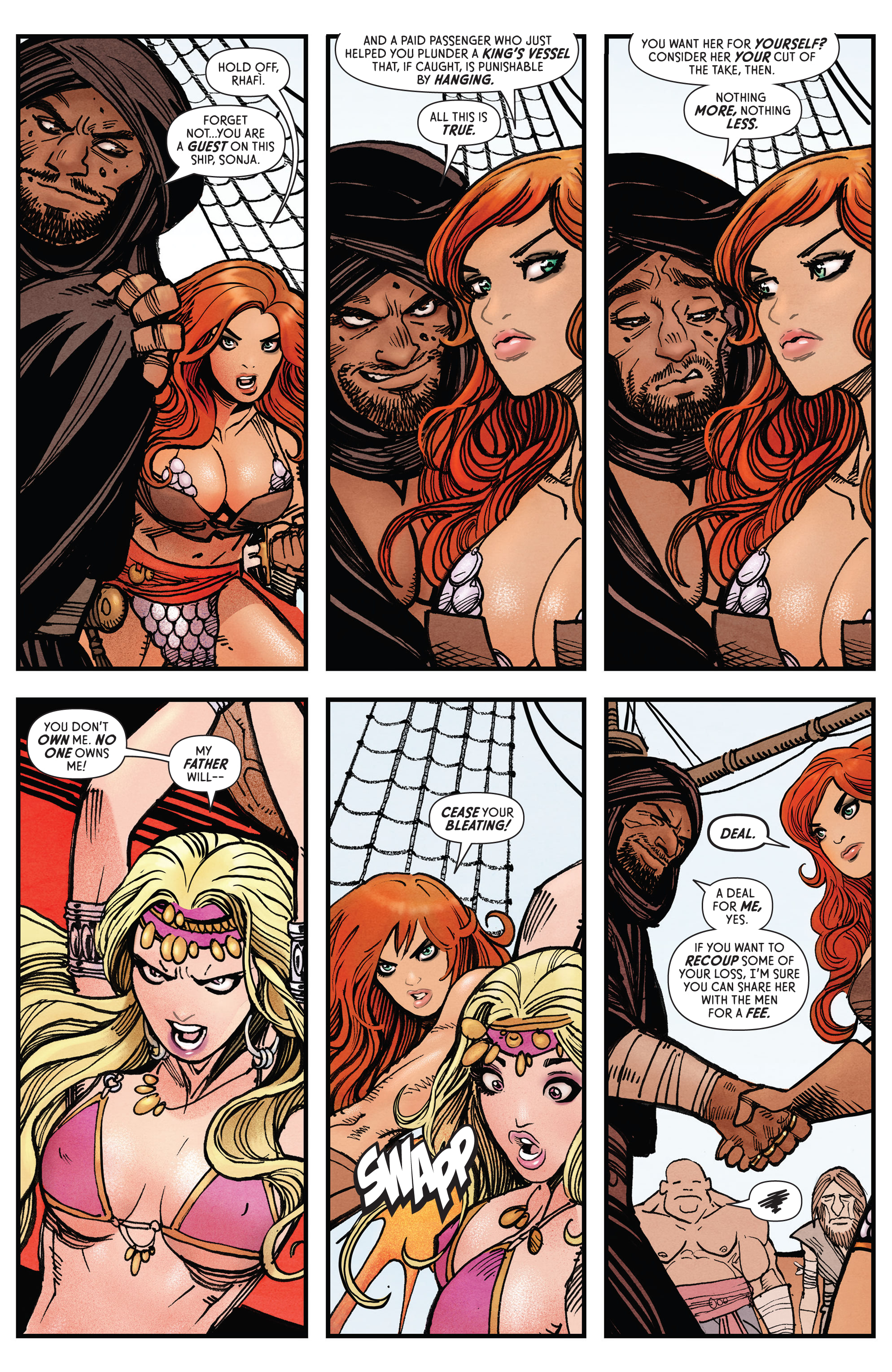 Read online The Invincible Red Sonja comic -  Issue #1 - 14