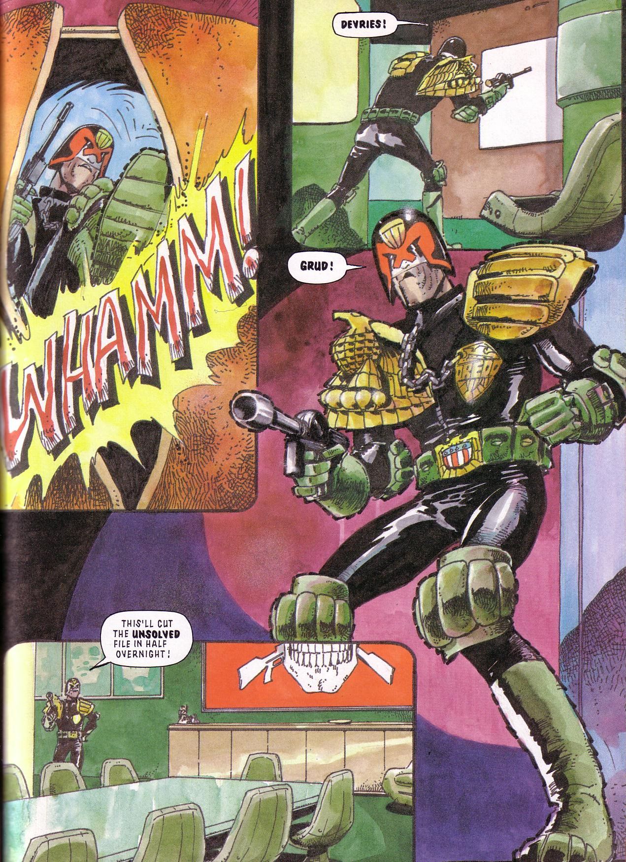 Read online Judge Dredd: Death Aid comic -  Issue # TPB - 39