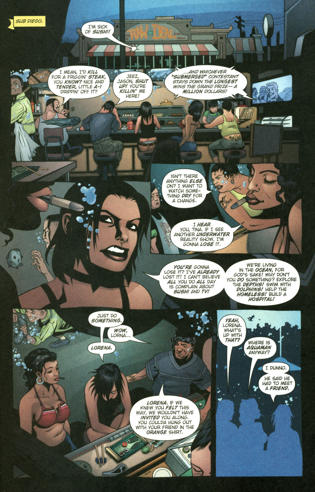 Aquaman (2003) Issue #22 #22 - English 2
