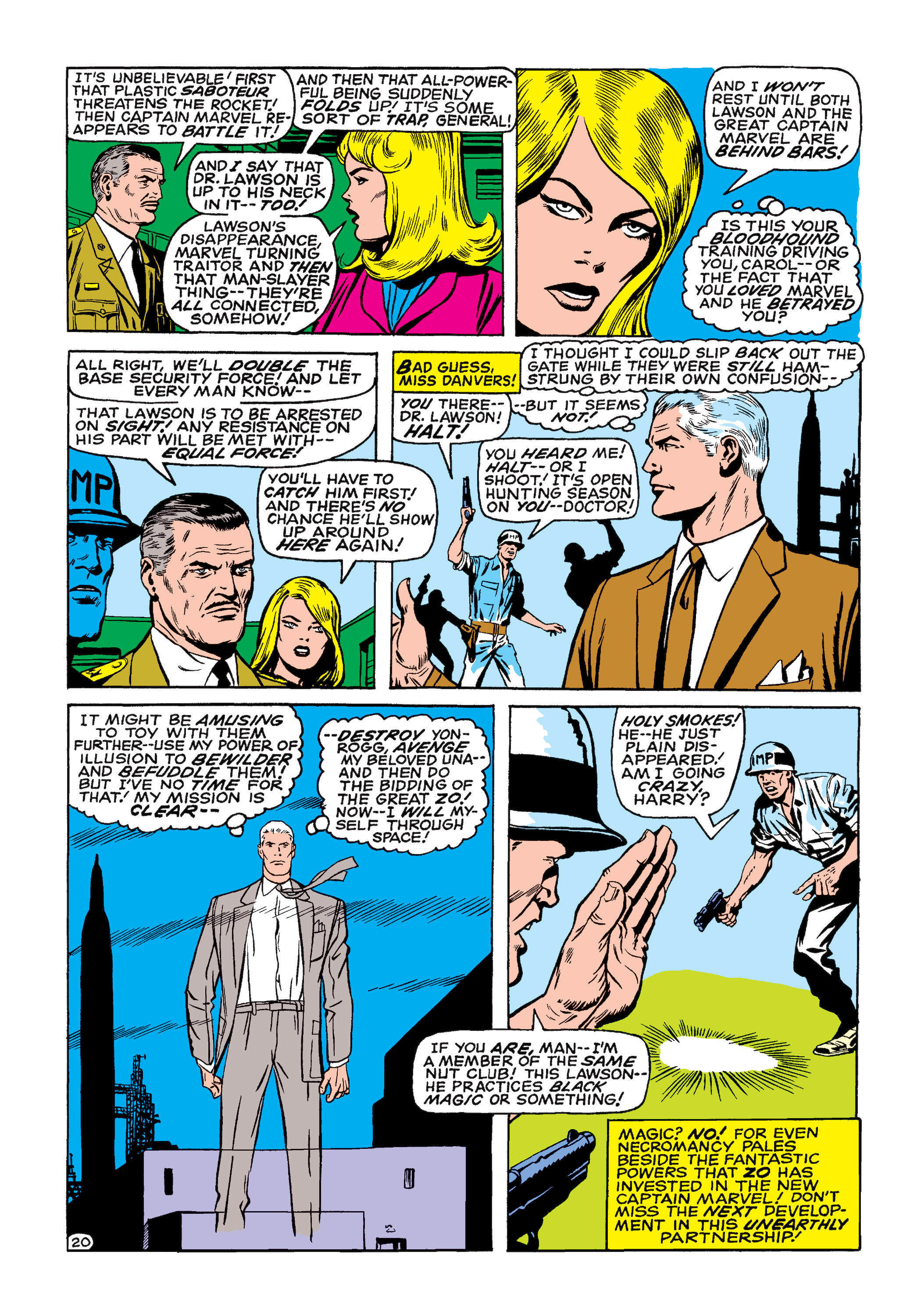 Read online Marvel Masterworks: Captain Marvel comic -  Issue # TPB 2 (Part 1) - 70