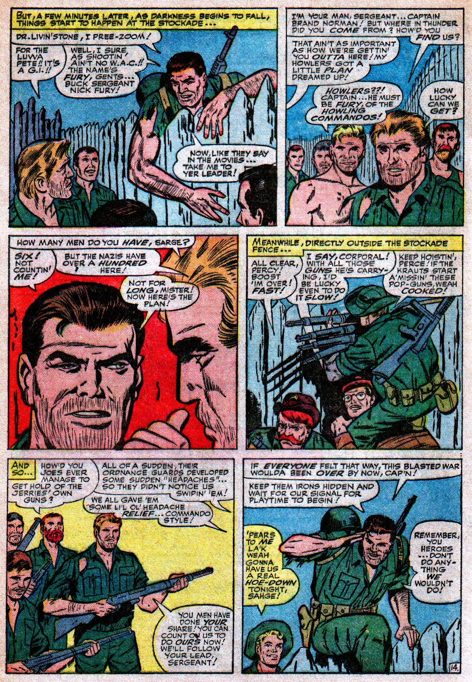 Read online Sgt. Fury comic -  Issue #17 - 20
