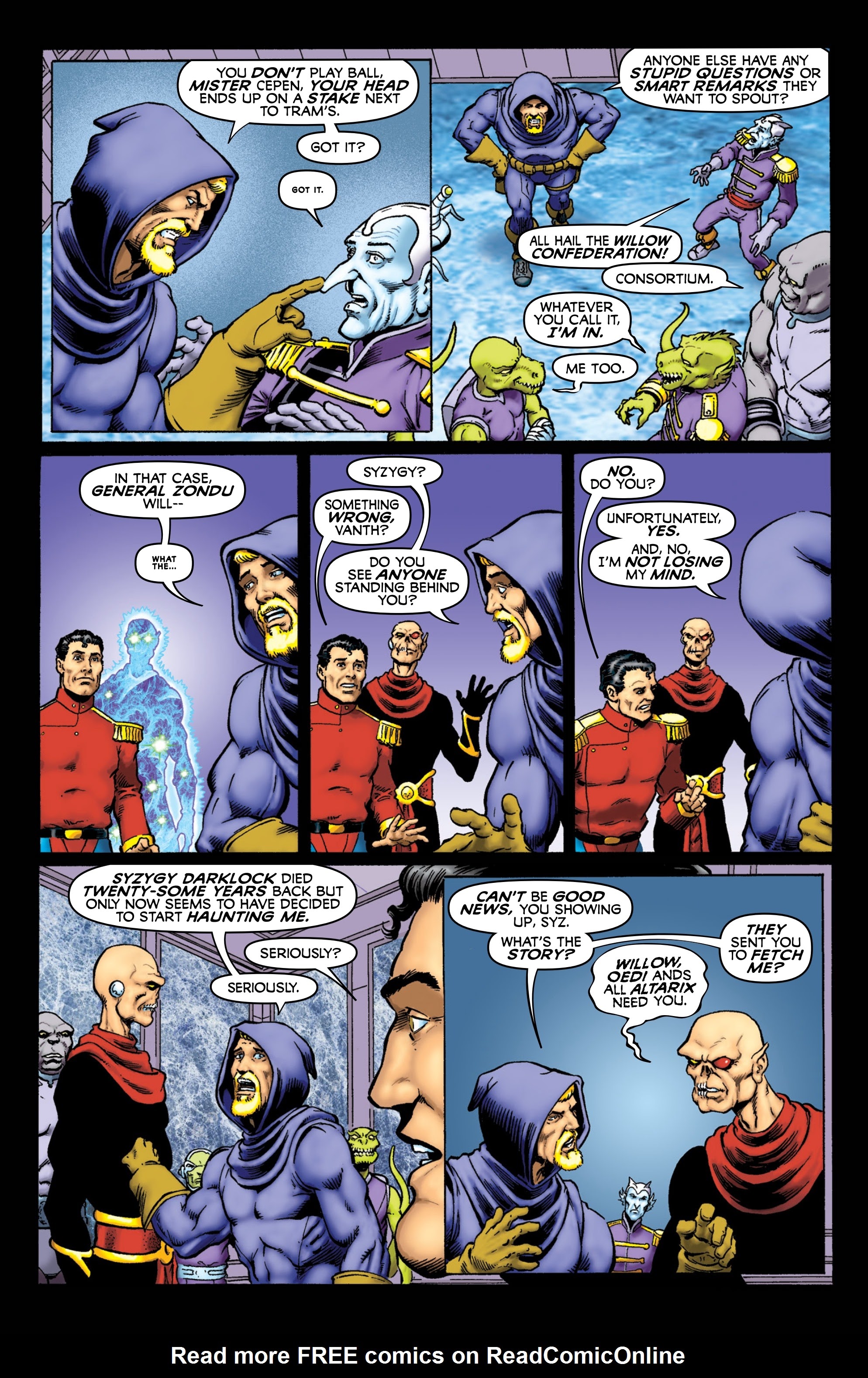 Read online Dreadstar Returns comic -  Issue # TPB - 33