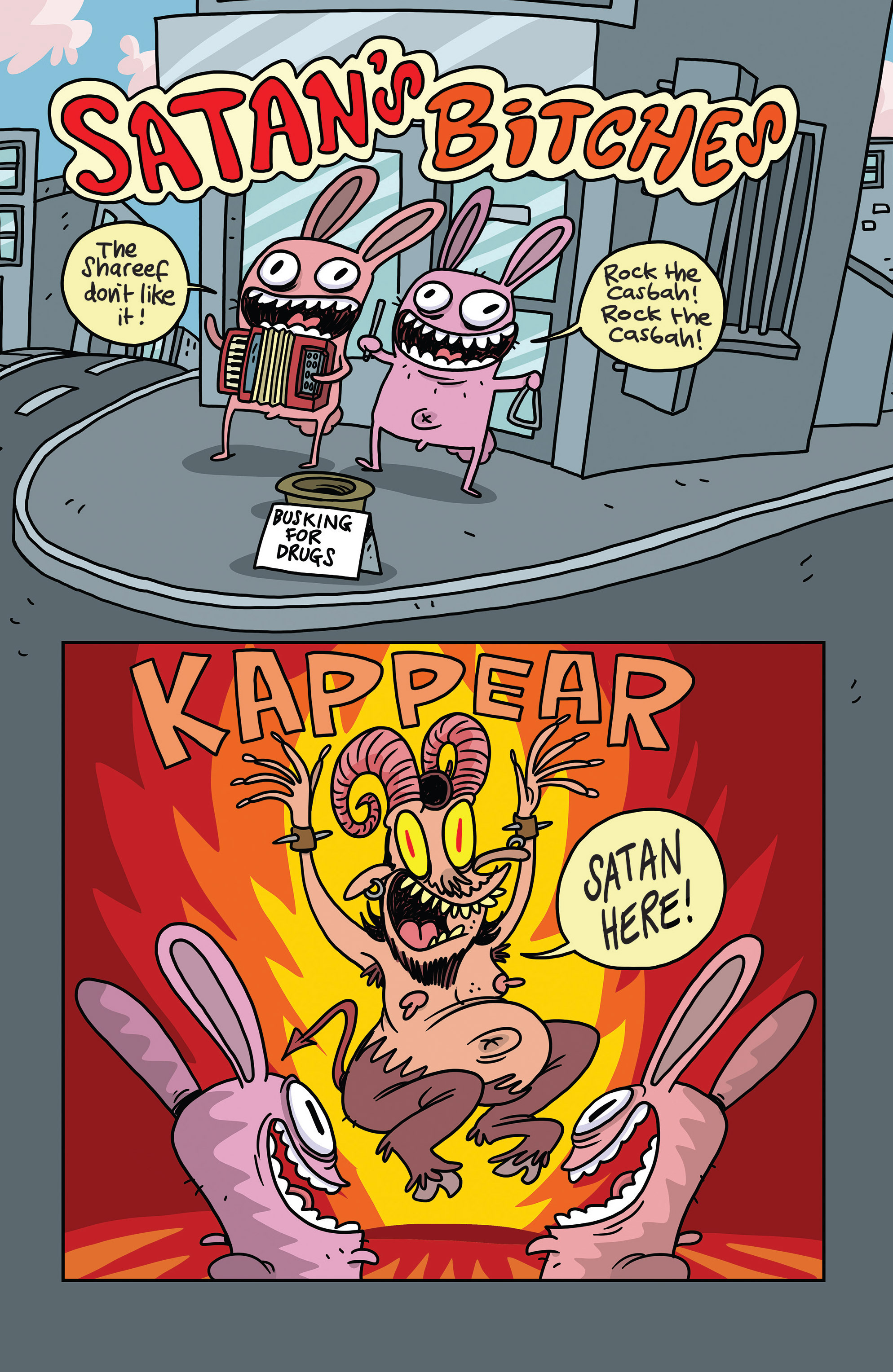 Read online Itty Bitty Bunnies in Rainbow Pixie Candy Land: Pop Tarts comic -  Issue # Full - 10