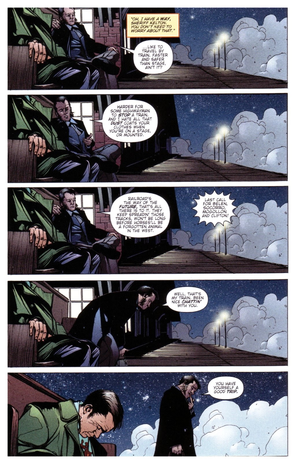 Read online Desperadoes: Banners of Gold comic -  Issue #2 - 6