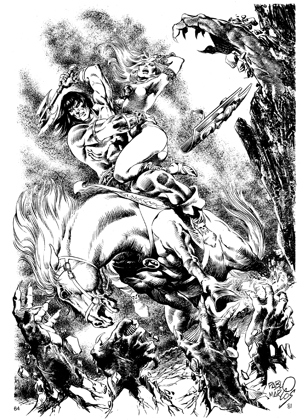 Read online The Savage Sword Of Conan comic -  Issue #72 - 63