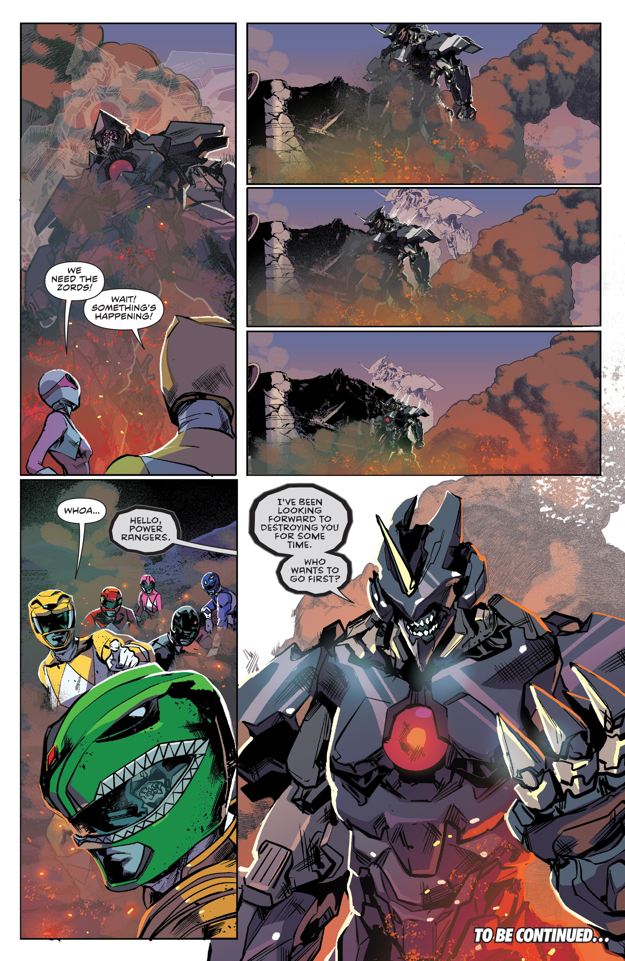 Read online Mighty Morphin Power Rangers comic -  Issue #4 - 22