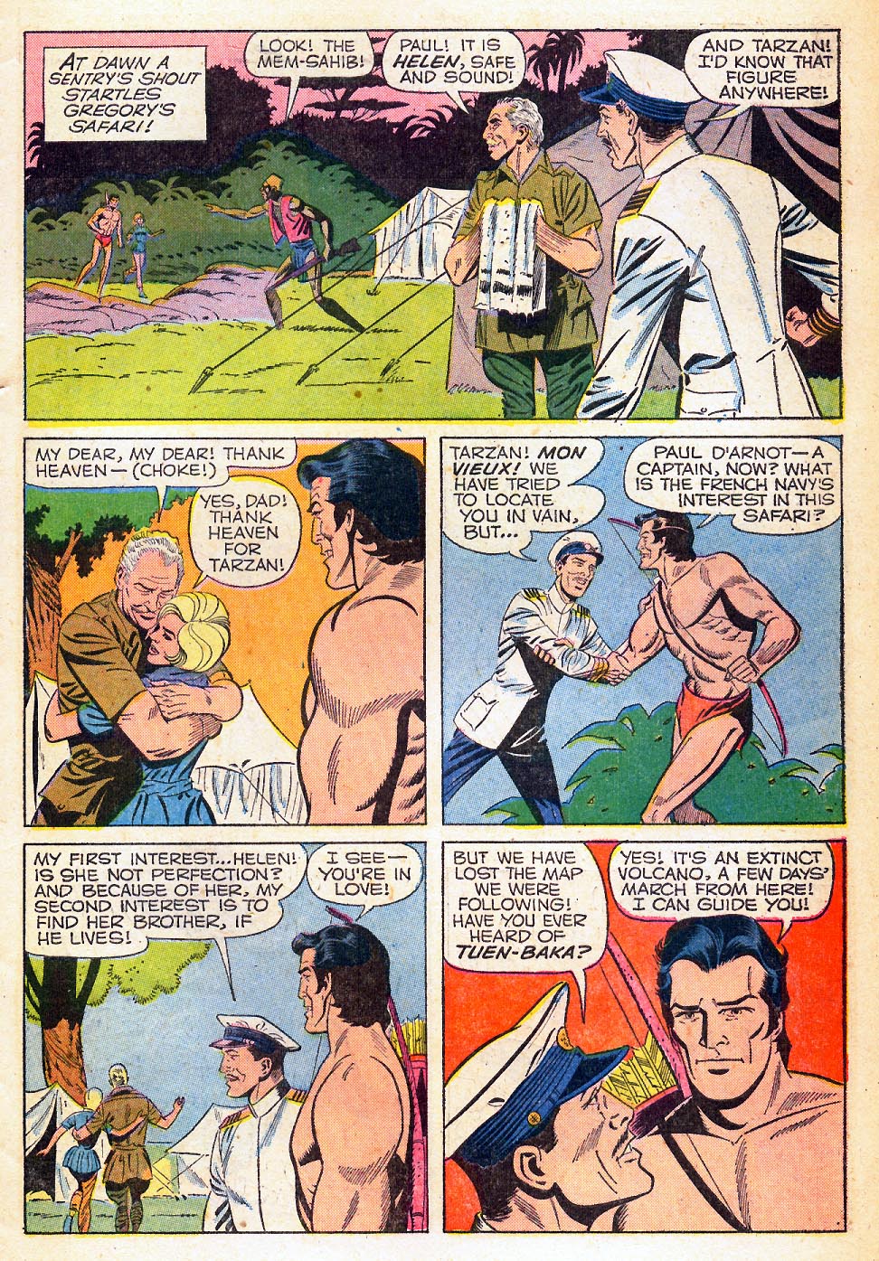 Read online Tarzan (1962) comic -  Issue #190 - 7