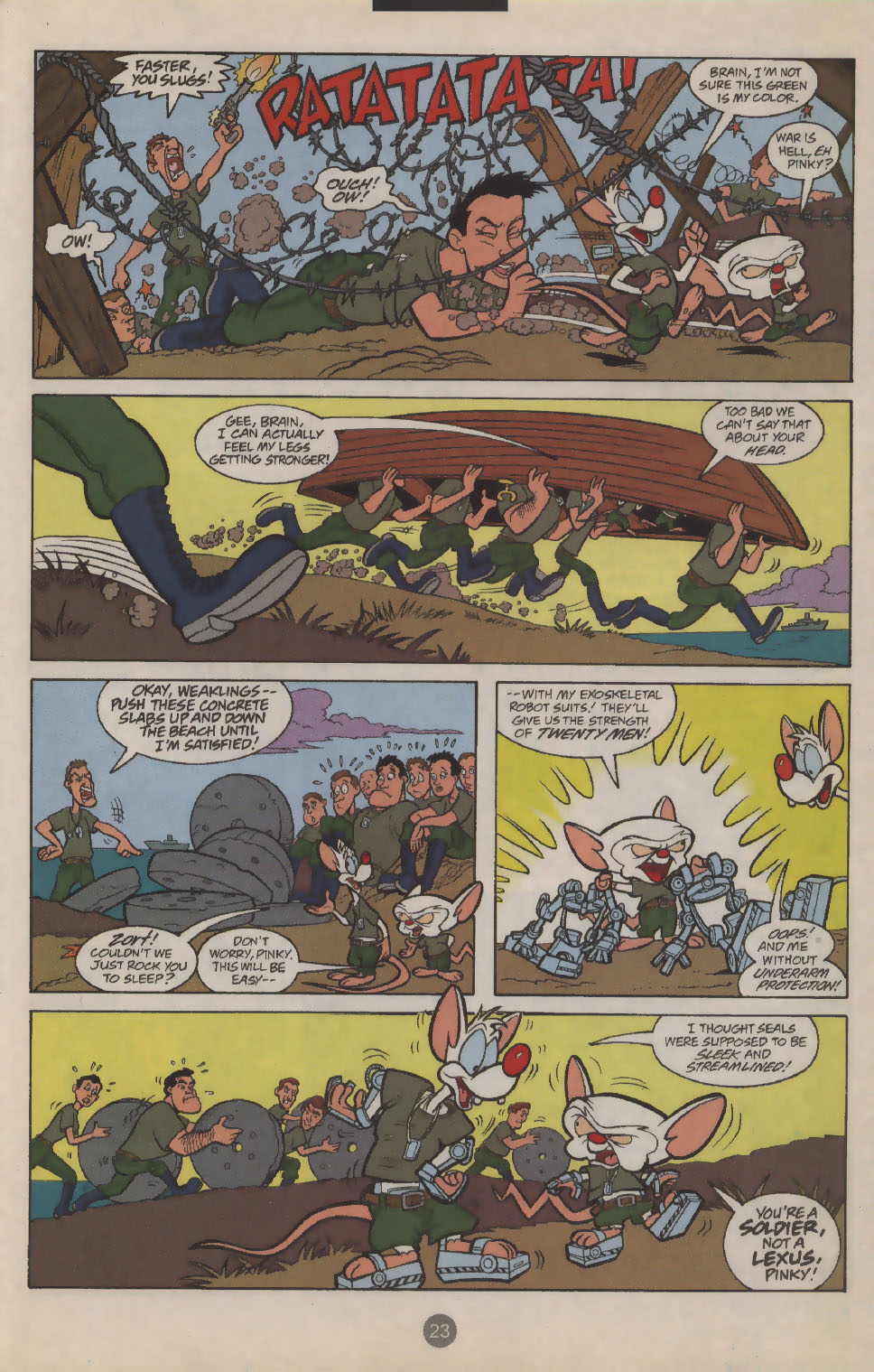 Read online Pinky and The Brain comic -  Issue #26 - 18