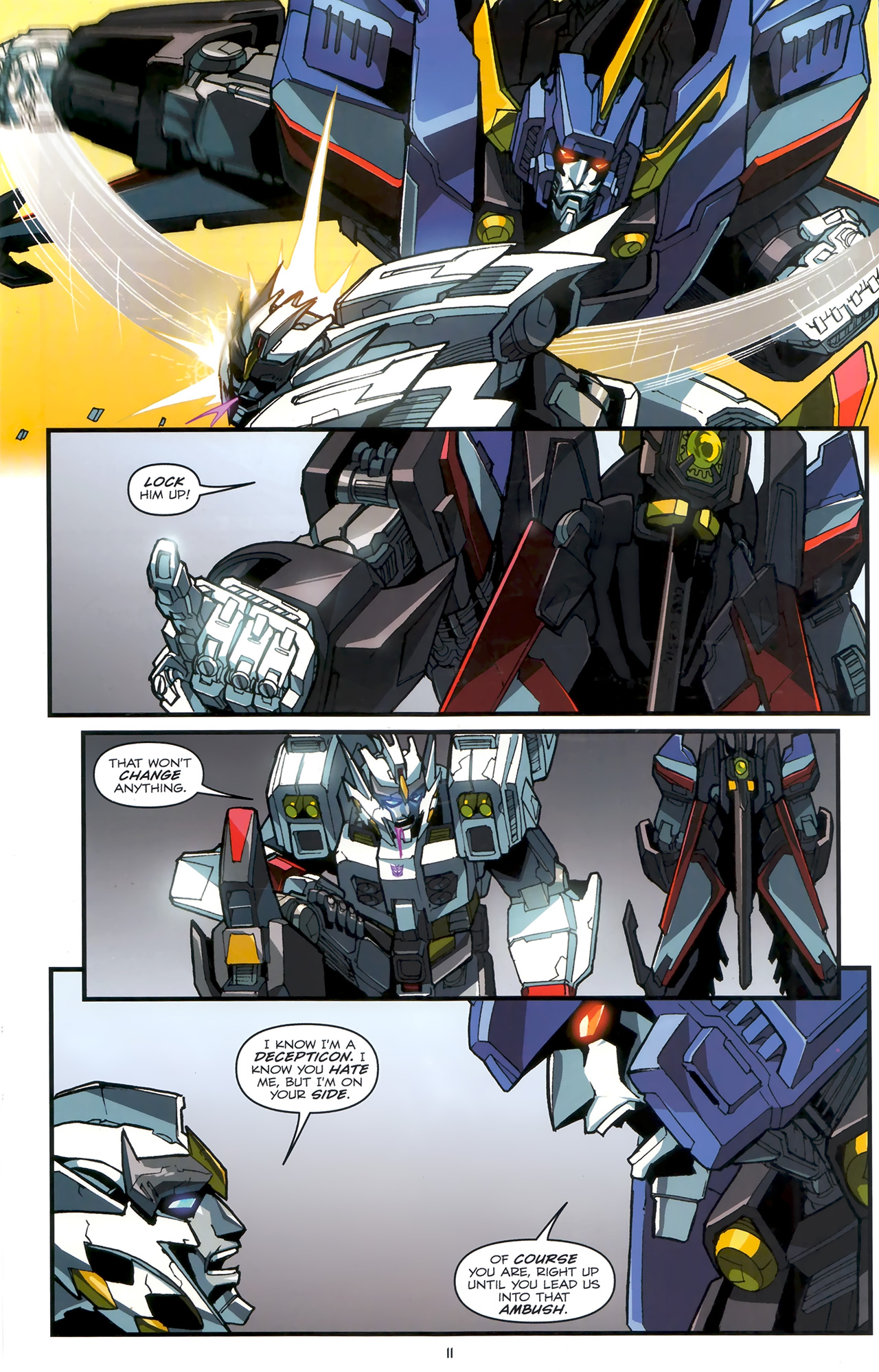 Read online The Transformers: Drift comic -  Issue #3 - 13