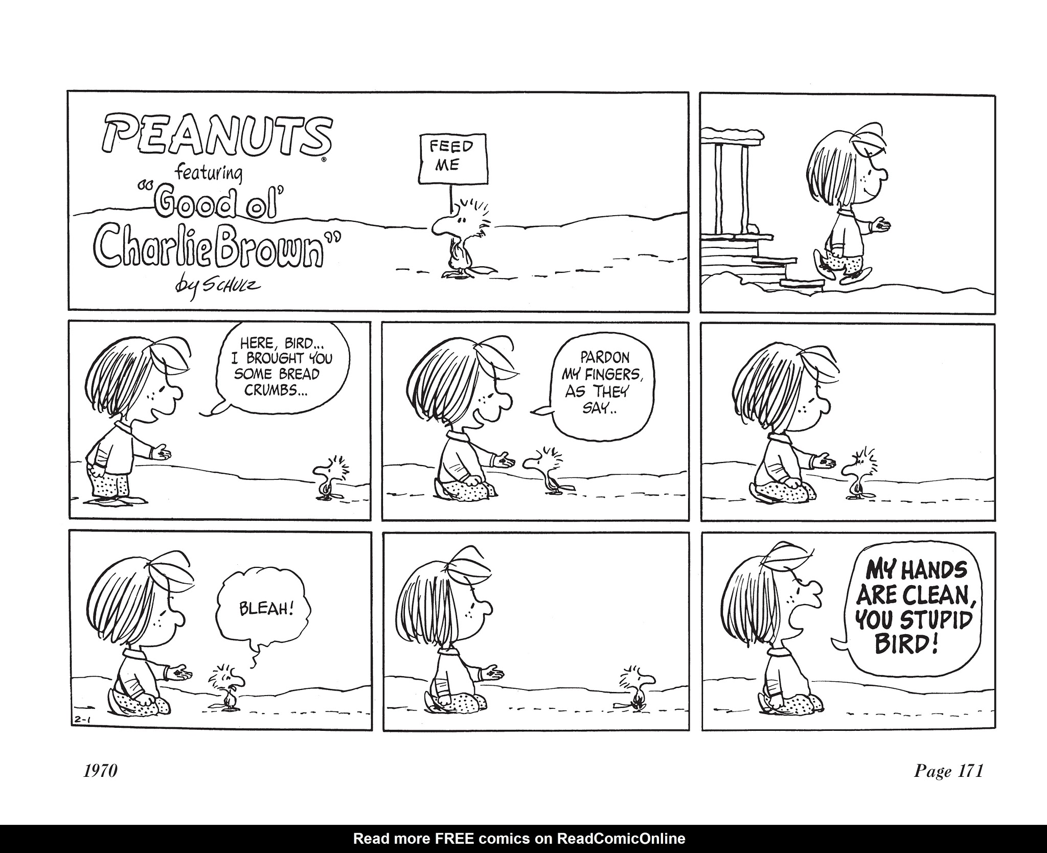 Read online The Complete Peanuts comic -  Issue # TPB 10 - 184