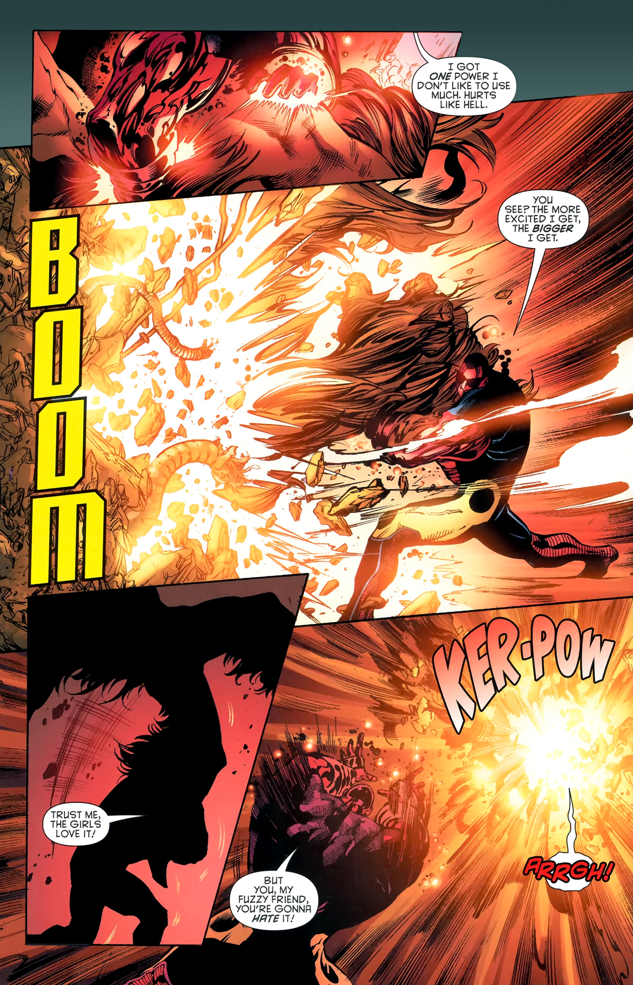 Read online The Outsiders (2009) comic -  Issue #35 - 16