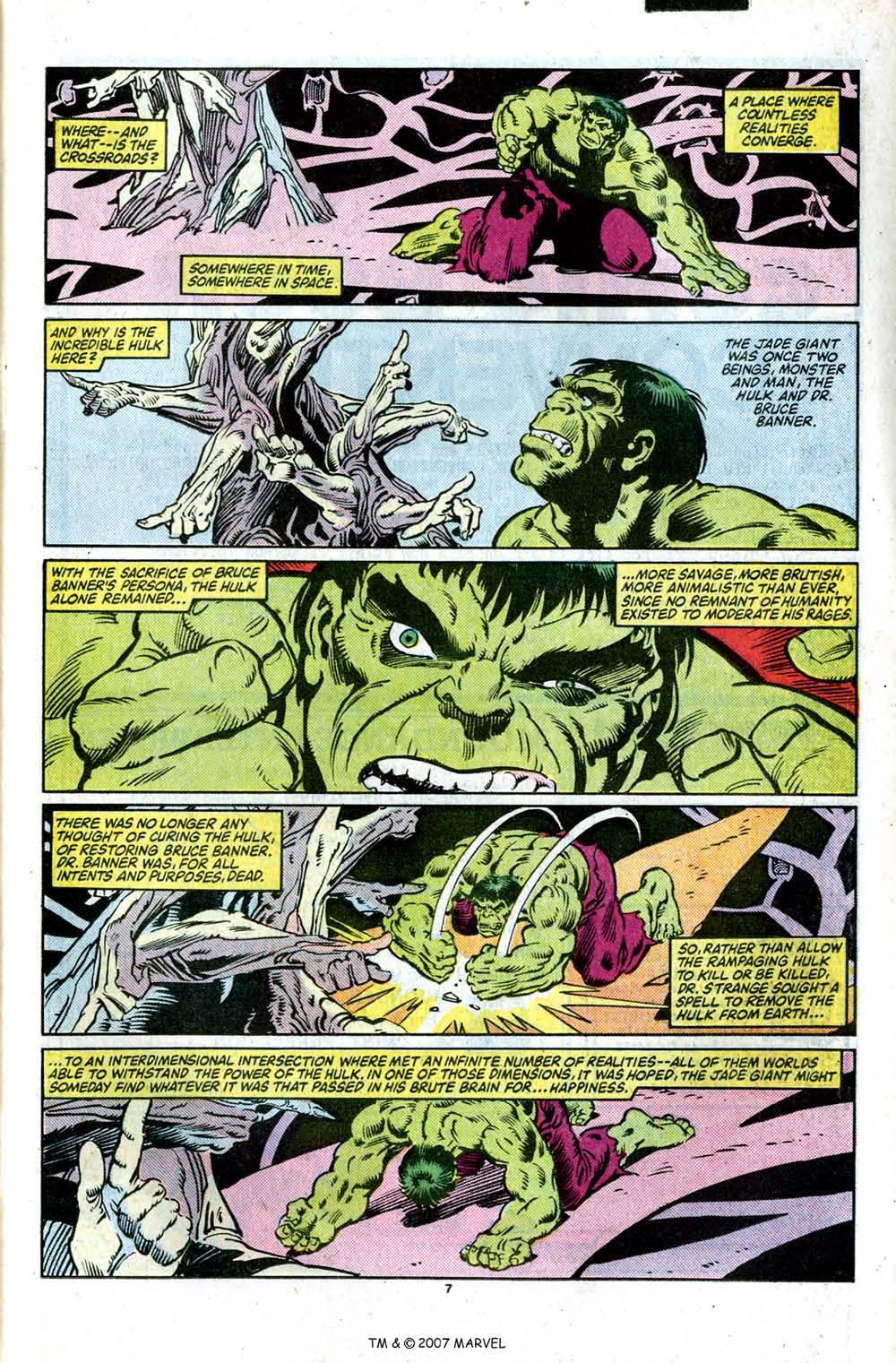 Read online The Incredible Hulk (1968) comic -  Issue # _Annual 1984 - 11
