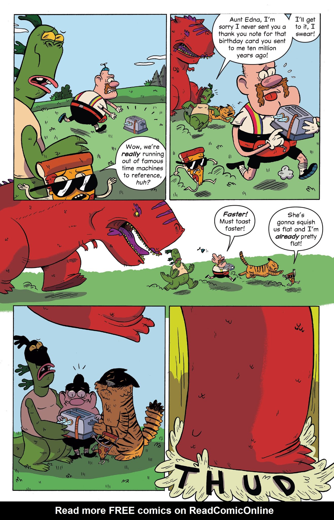 Read online Uncle Grandpa and the Time Casserole comic -  Issue # TPB - 111