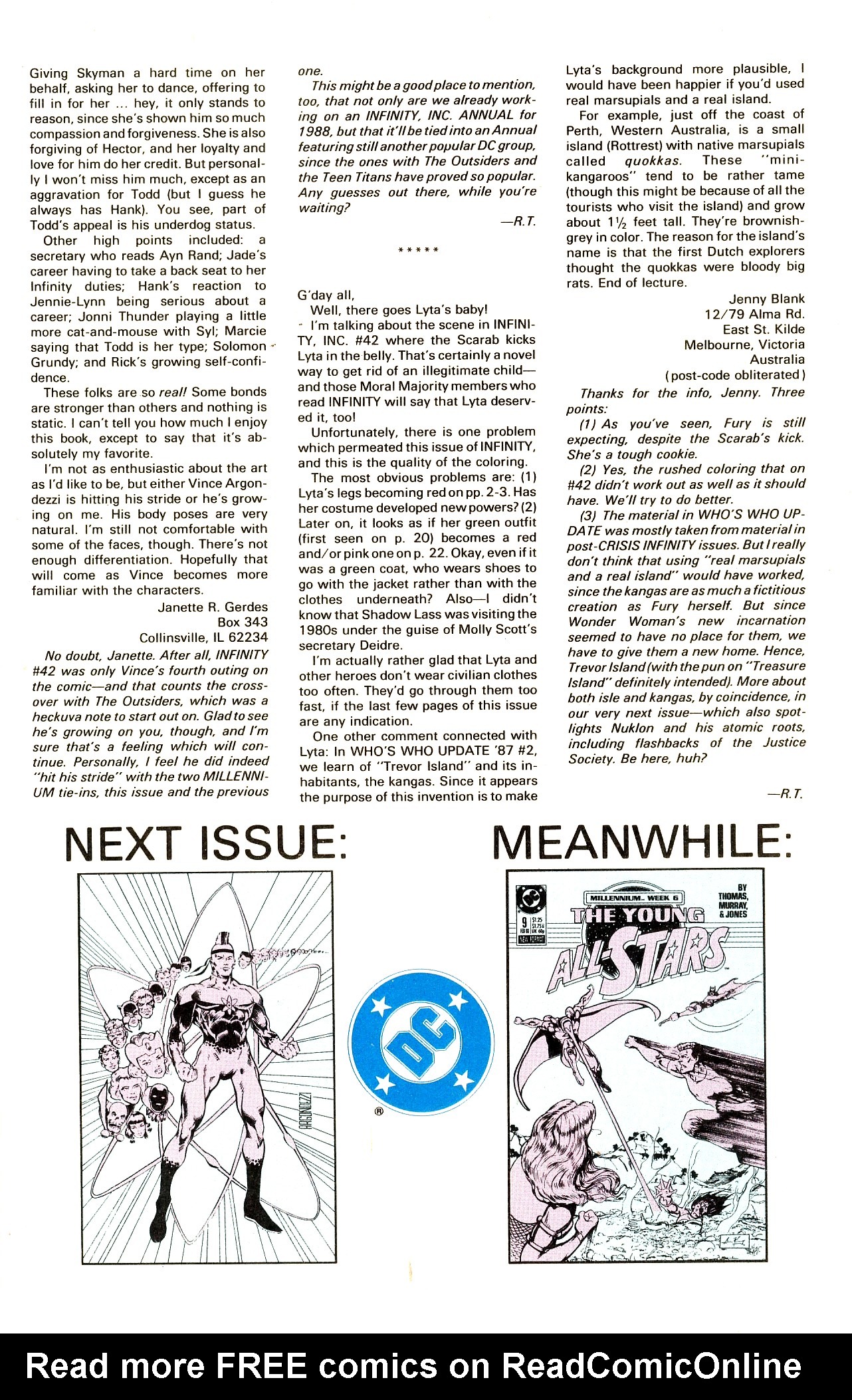 Read online Infinity Inc. (1984) comic -  Issue #47 - 32