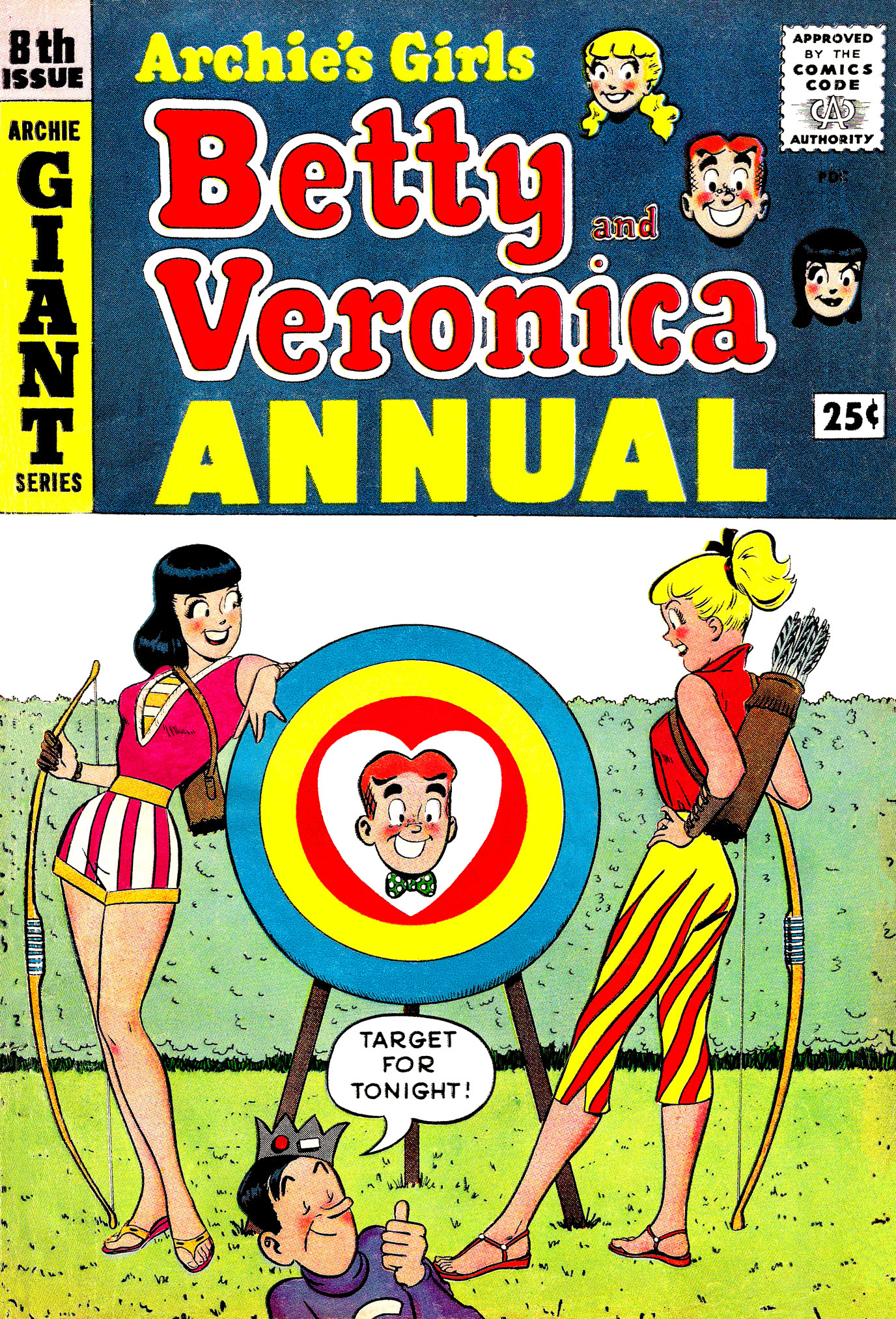 Read online Archie's Girls Betty and Veronica comic -  Issue # _Annual 8 - 1