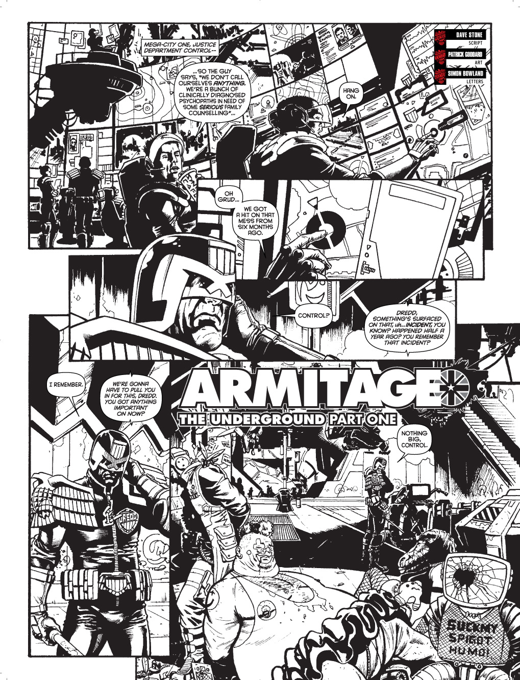 Read online Judge Dredd Megazine (Vol. 5) comic -  Issue #318 - 22