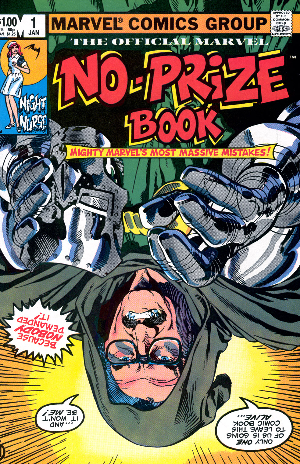 Read online The Marvel No-Prize Book comic -  Issue # Full - 1