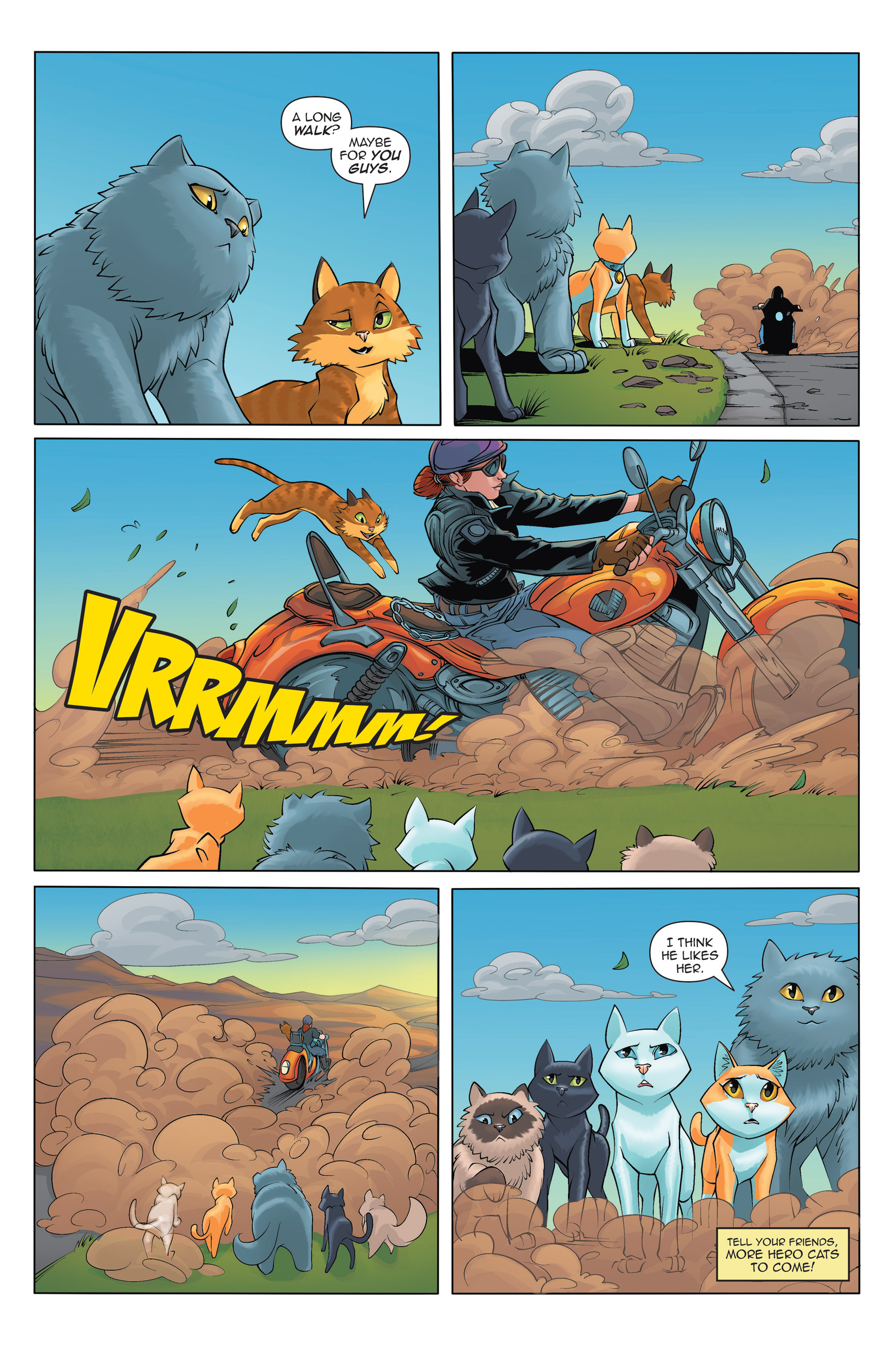 Read online Hero Cats comic -  Issue #6 - 23