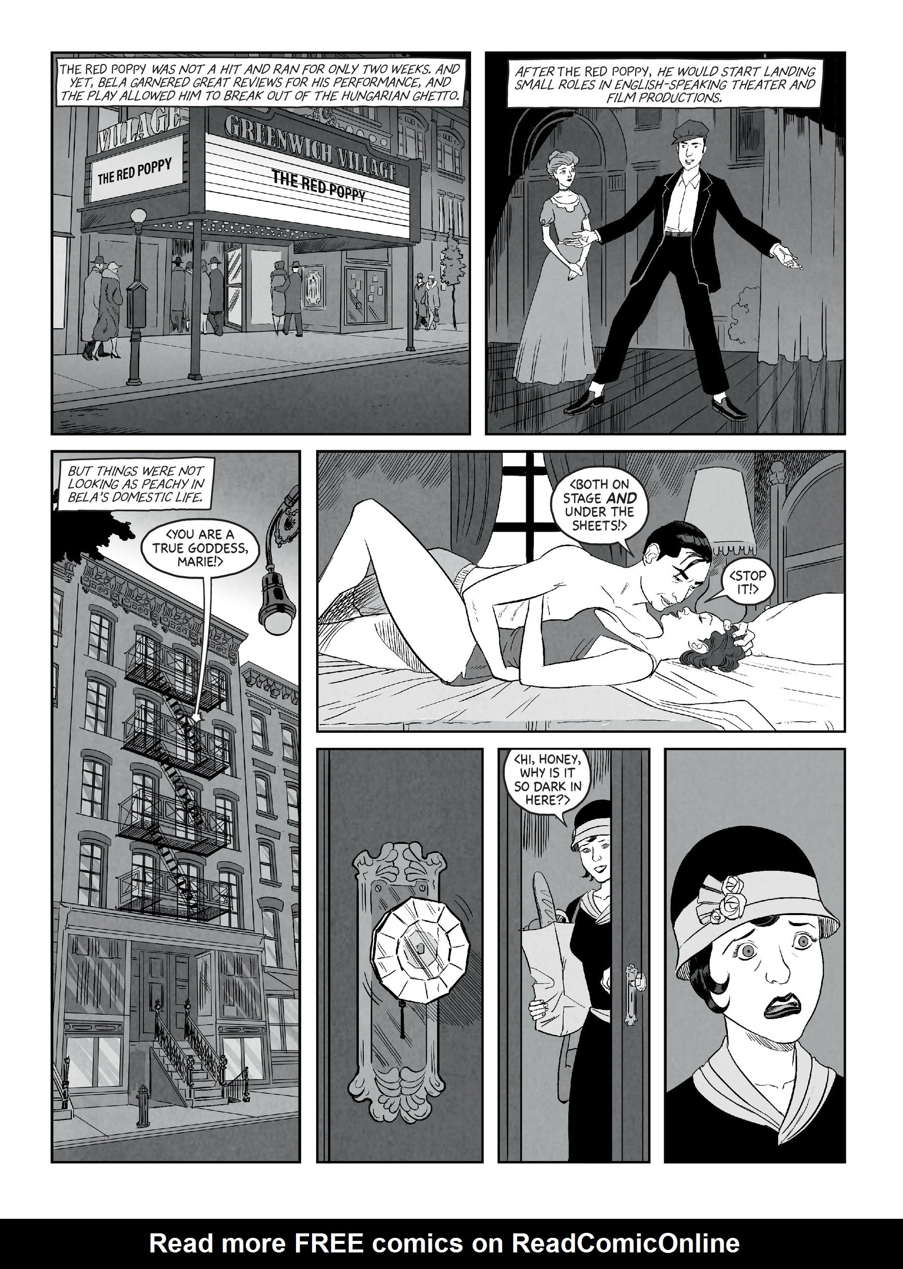 Read online Lugosi: The Rise & Fall of Hollywood's Dracula comic -  Issue # TPB (Part 1) - 44