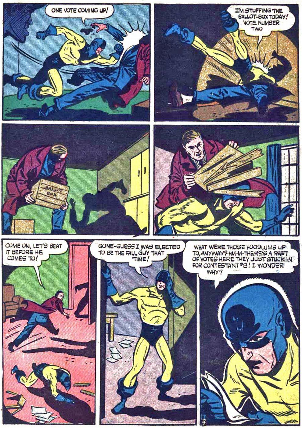 Read online Black Hood Comics comic -  Issue #15 - 21