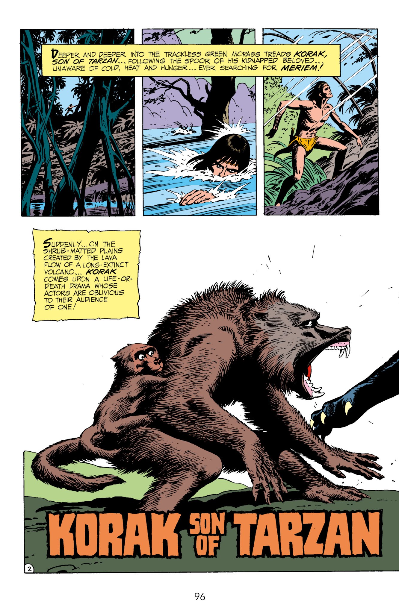 Read online Edgar Rice Burroughs' Tarzan The Joe Kubert Years comic -  Issue # TPB 3 (Part 1) - 96