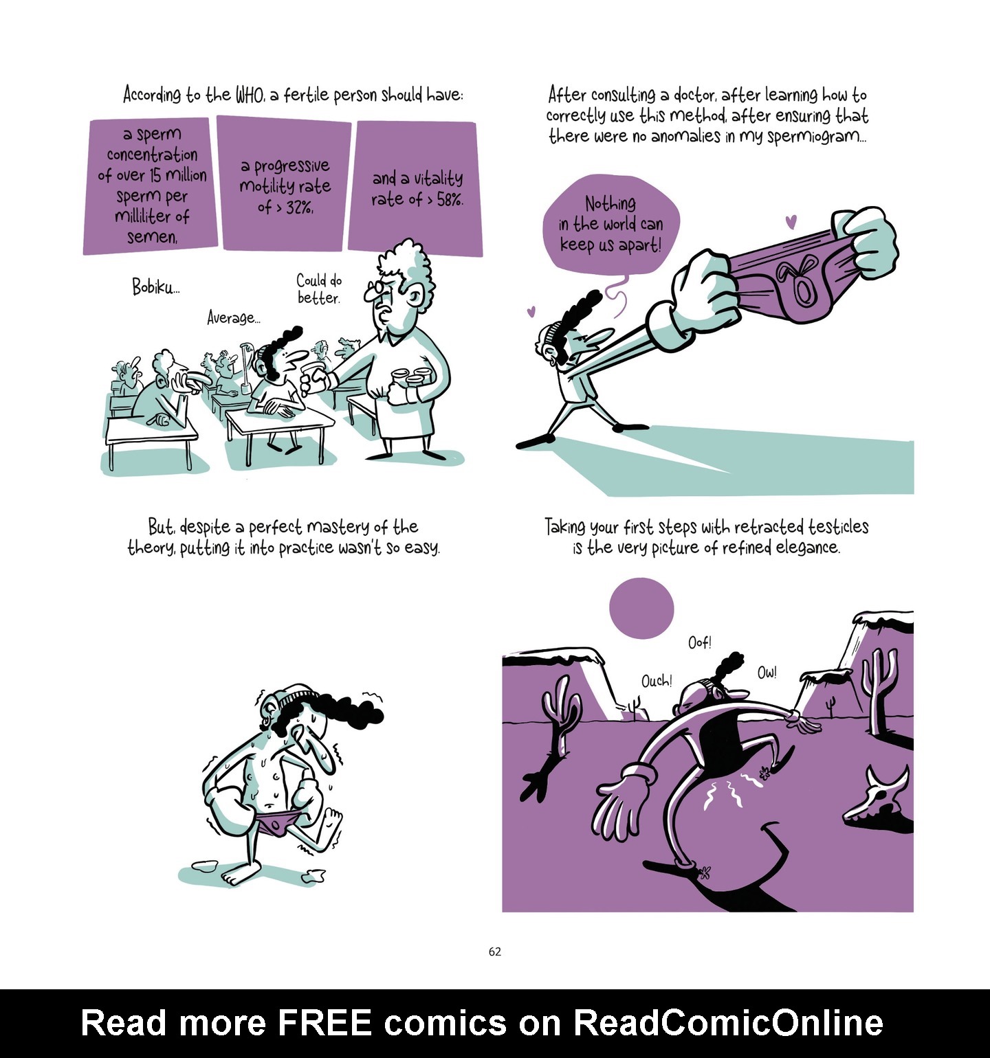 Read online Balls Up A Contraceptive Journey comic -  Issue # TPB - 61