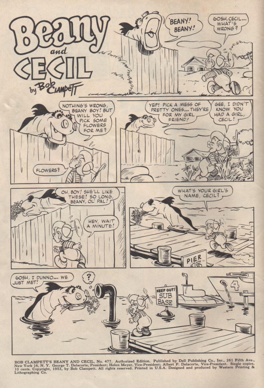 Read online Four Color Comics comic -  Issue #477 - 2