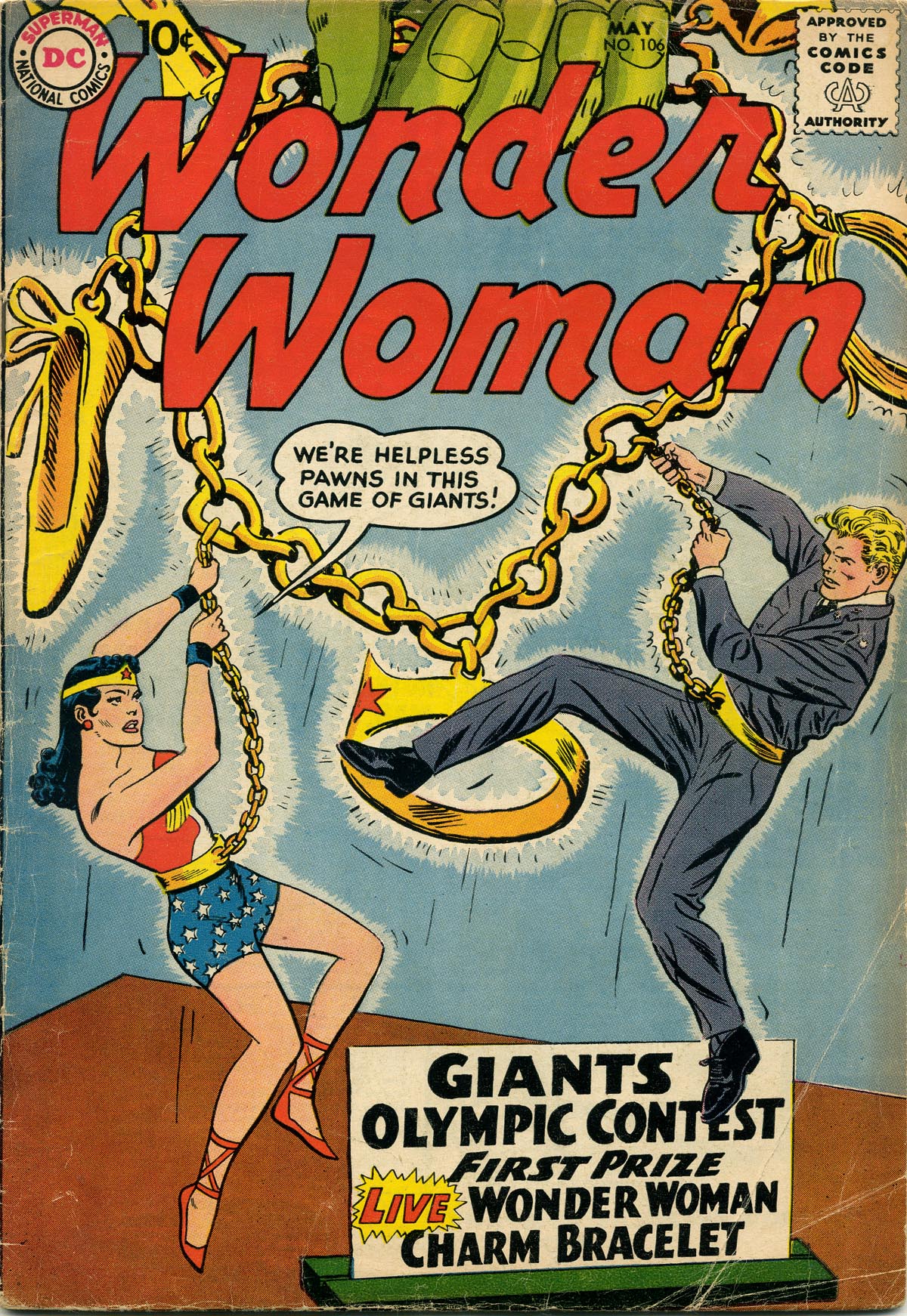 Read online Wonder Woman (1942) comic -  Issue #106 - 1