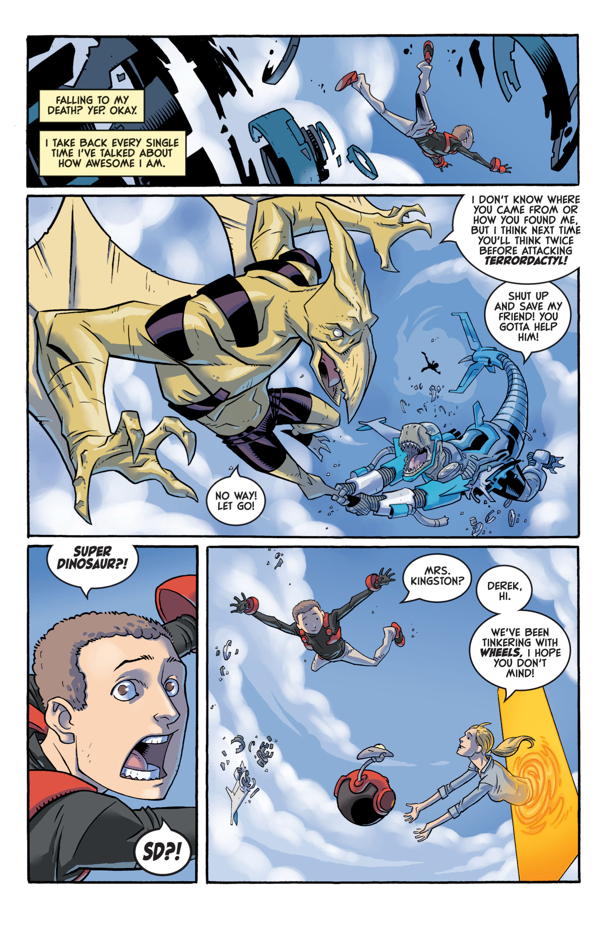 Read online Super Dinosaur (2011) comic -  Issue #4 - 3